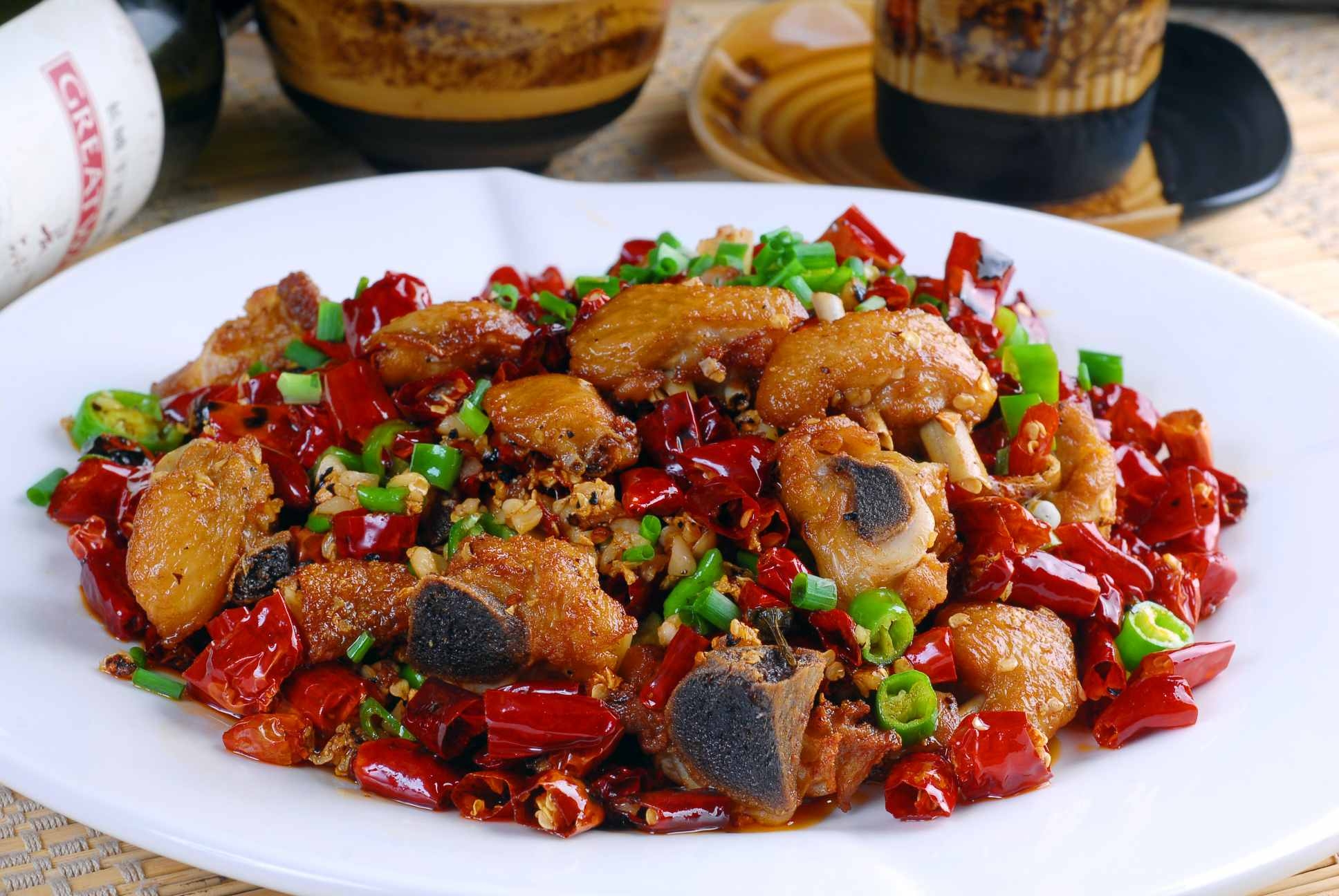 高清图片餐饮美食川菜蒜香脆皮鸡高清图片772