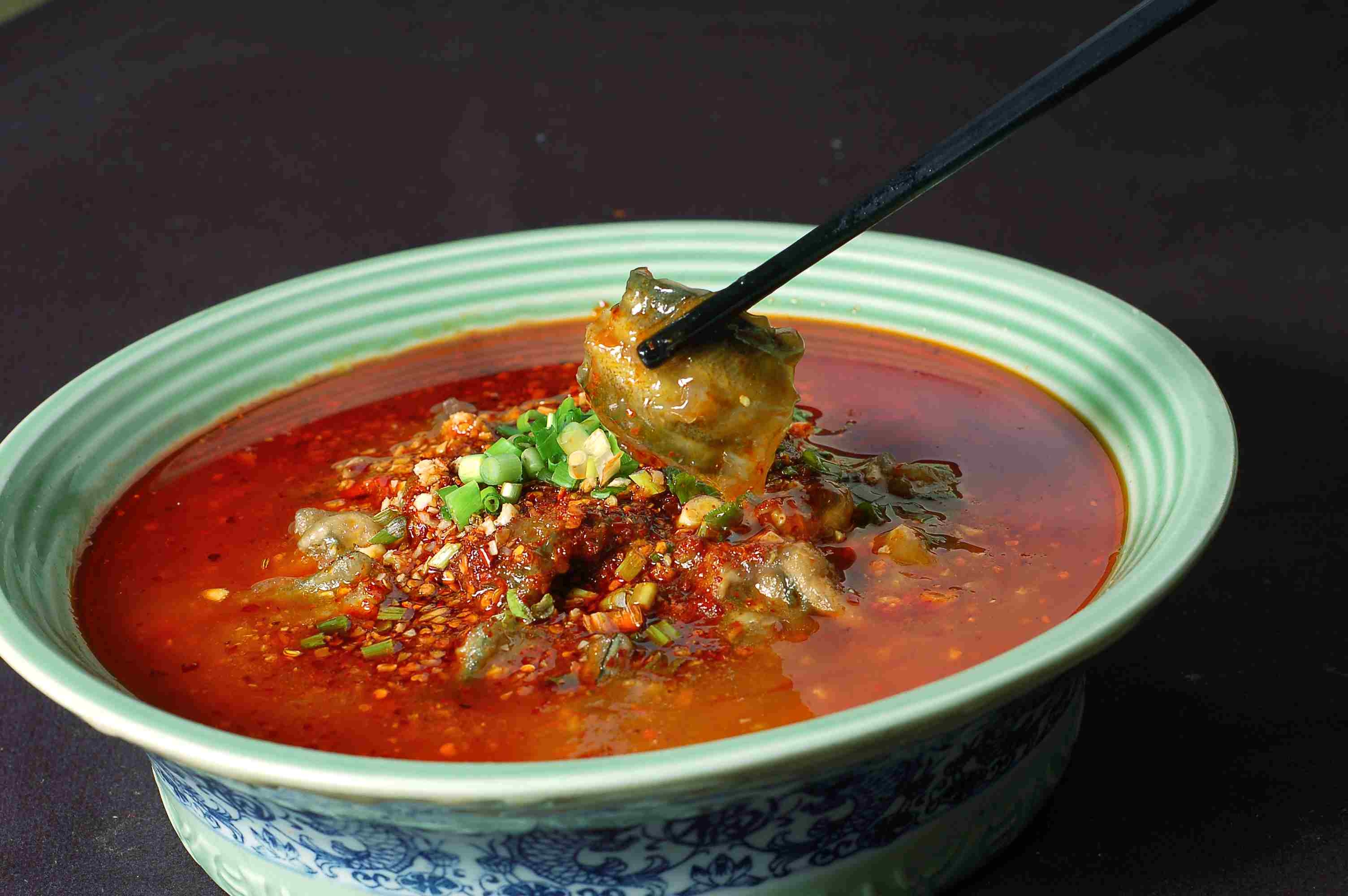 高清图片餐饮美食川菜川椒嫩鳝高清图片
