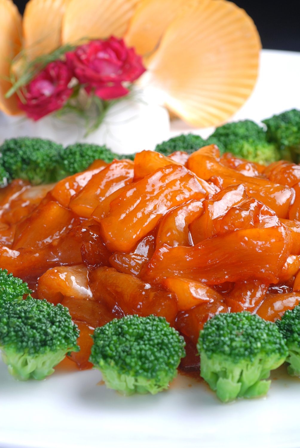 高清图片餐饮美食川菜兰花葱烧鹿筋高清图片415