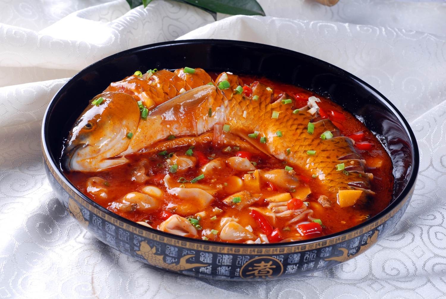 高清图片餐饮美食川菜唆泡螺丝鲩高清图片