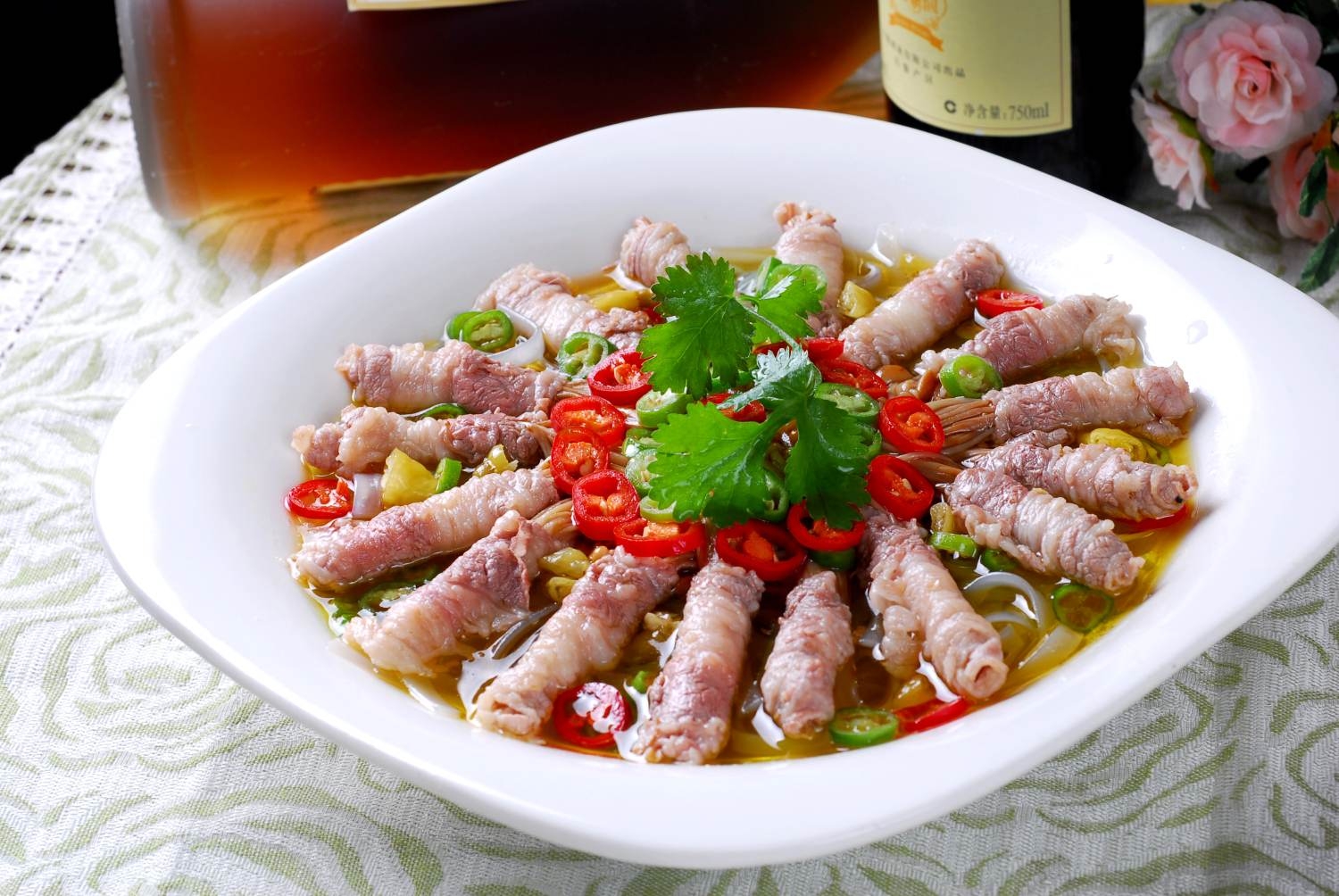 高清图片餐饮美食川菜美味肥牛卷高清图片472