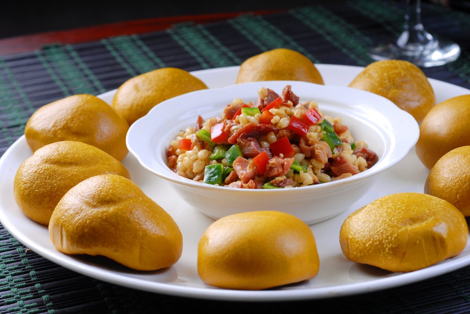 高清图片餐饮美食川菜粗粮窝窝头高清图片74