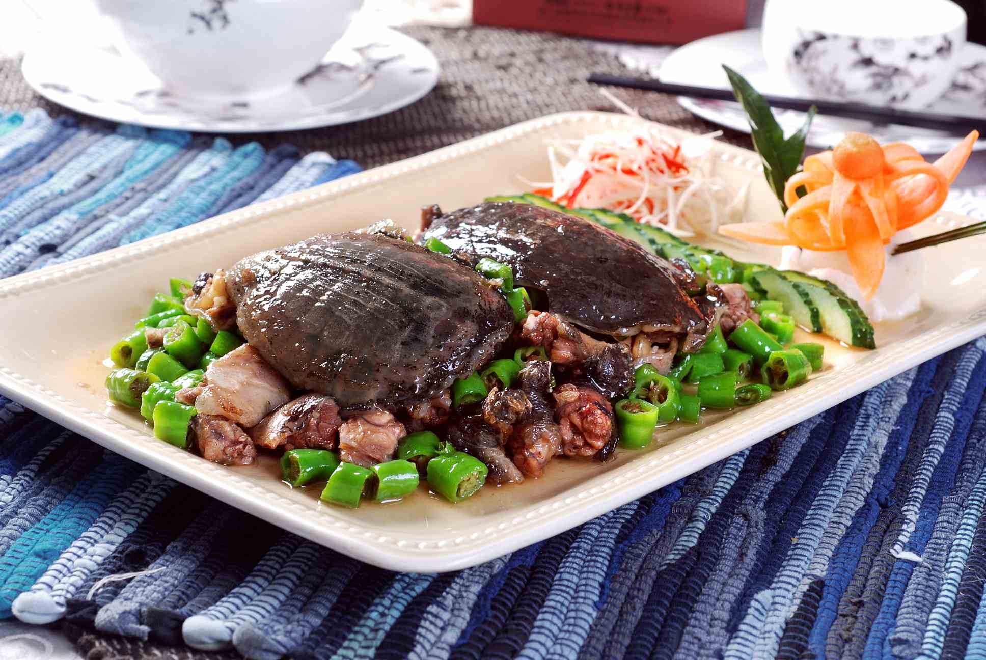 高清图片餐饮美食川菜青椒焖沙鳖高清图片613