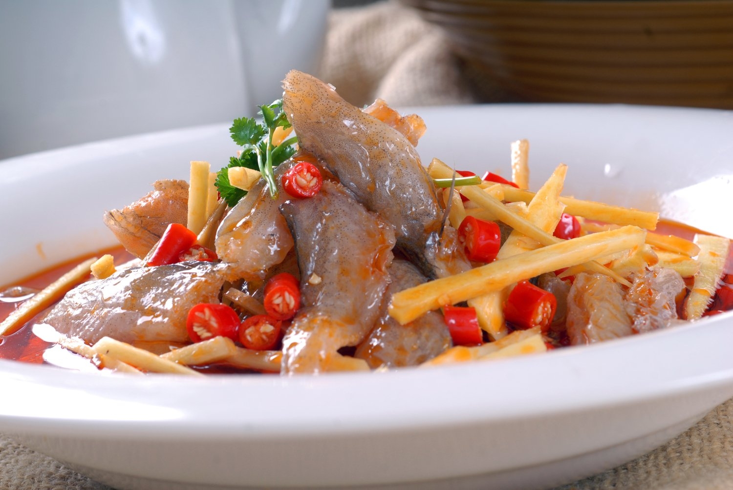 高清图片餐饮美食川菜泡椒九肚鱼高清图片540