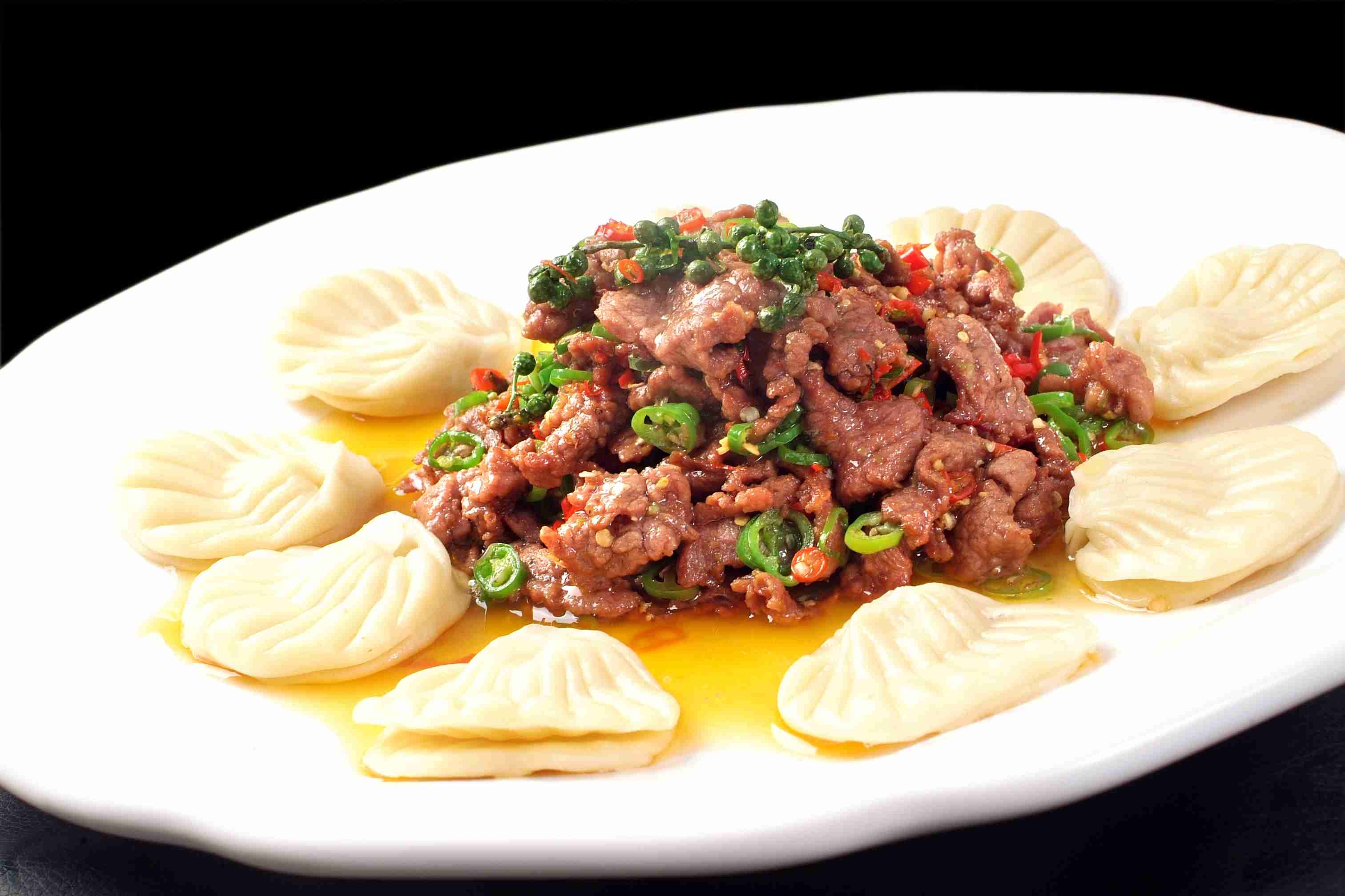 扇贝黄牛肉高清图片