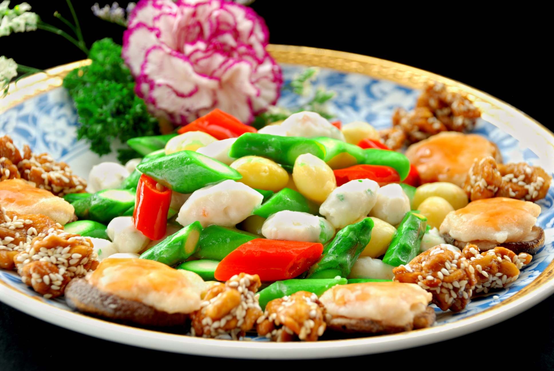 餐饮美食齐力第一炒宣传图片灯箱