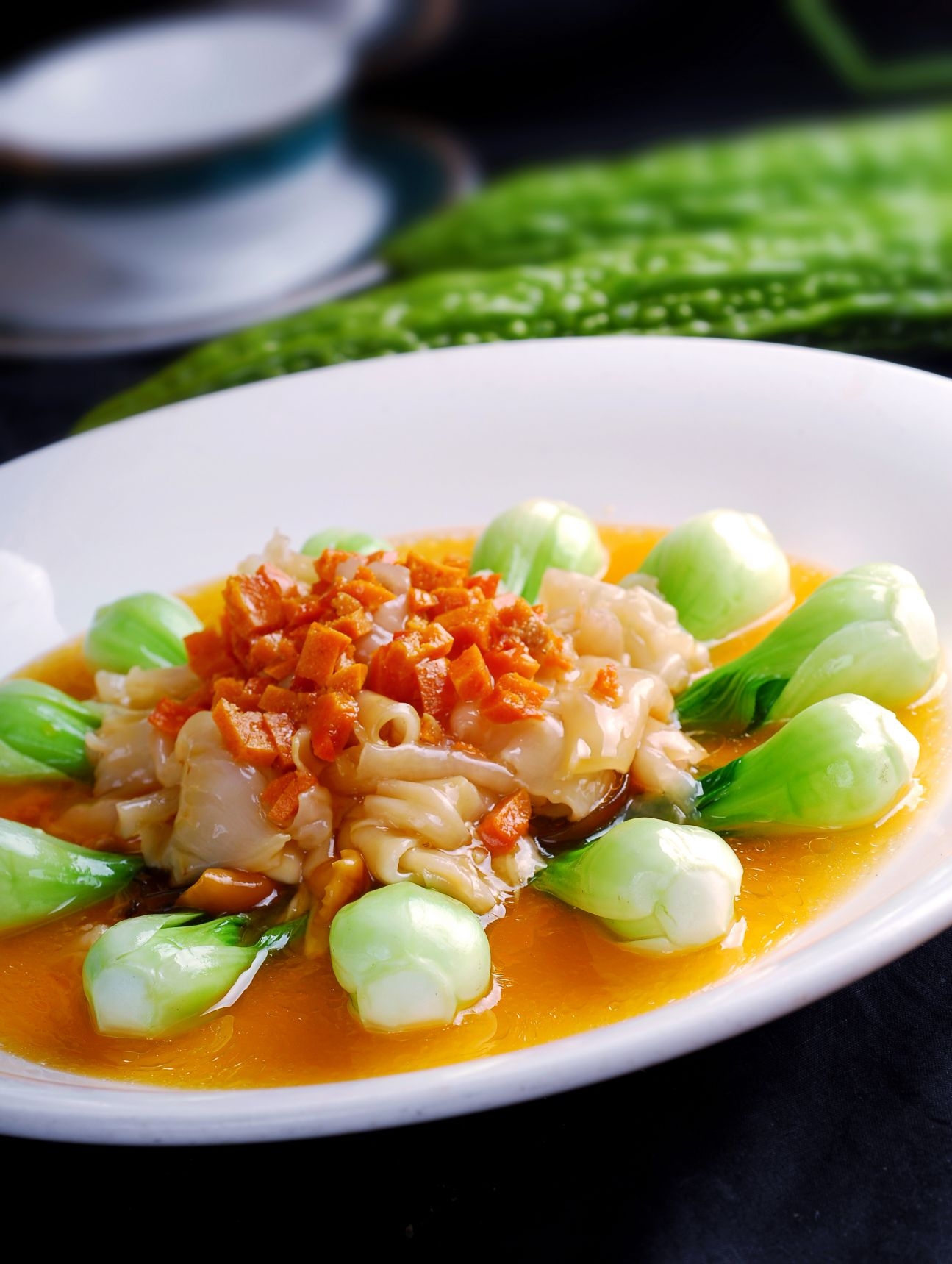 高清图片餐饮美食川菜酸菜烩鱼肚高清图片762