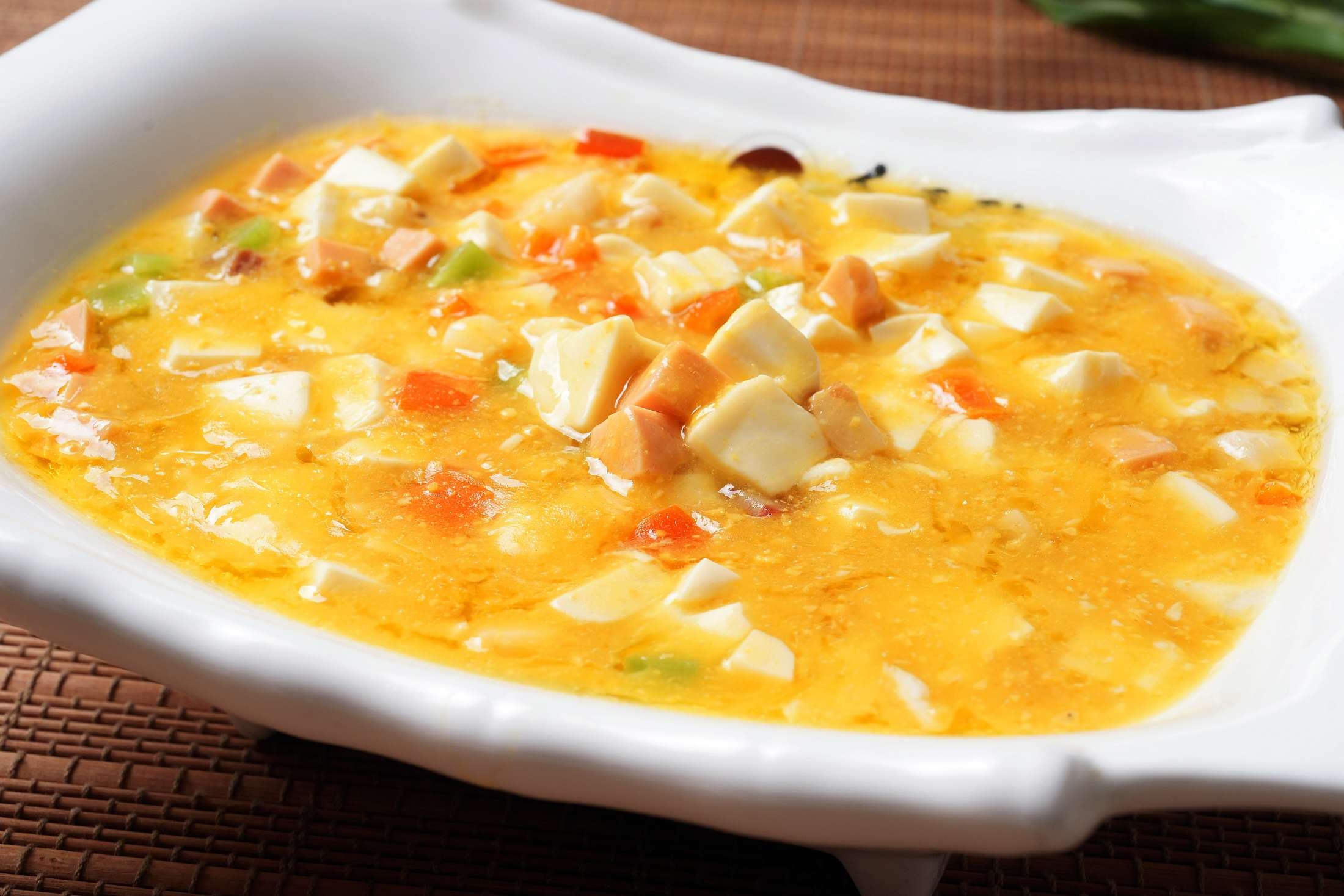 餐饮美食爽口豆腐宣传图片灯箱