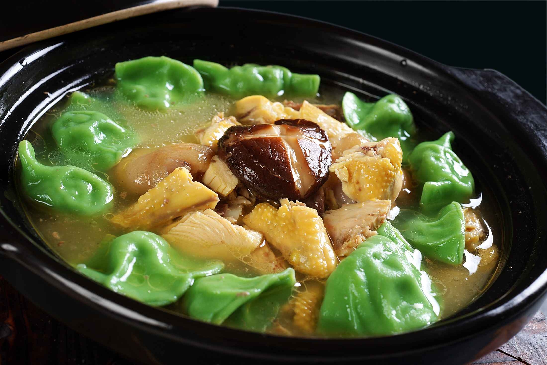 水饺鸡高清图片