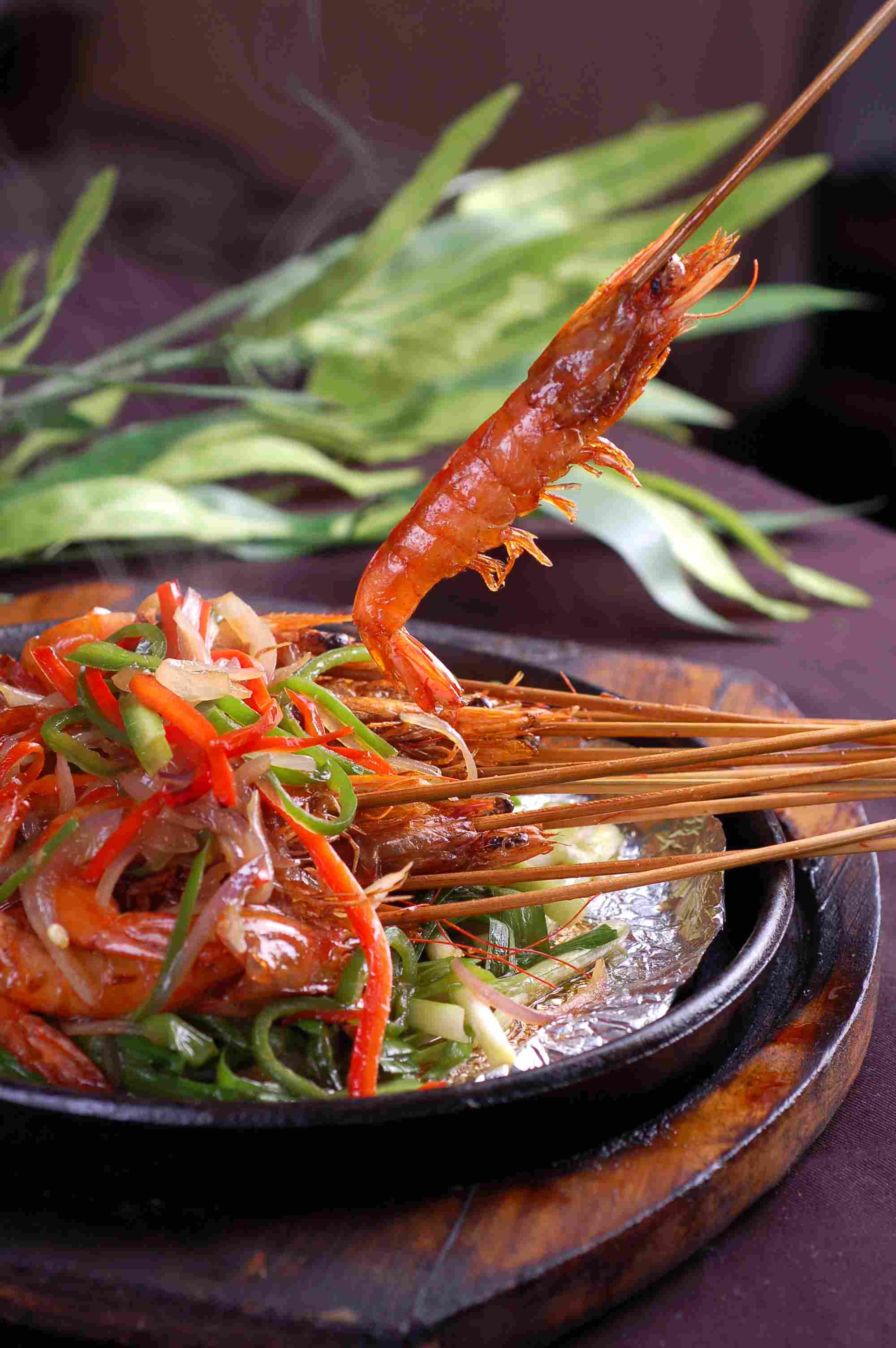 高清图片餐饮美食川菜风味香烤虾高清图片126