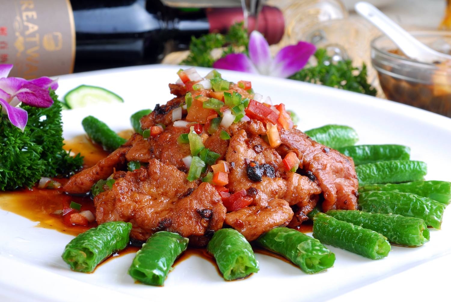 餐饮美食川菜功夫牛肉高清图片174