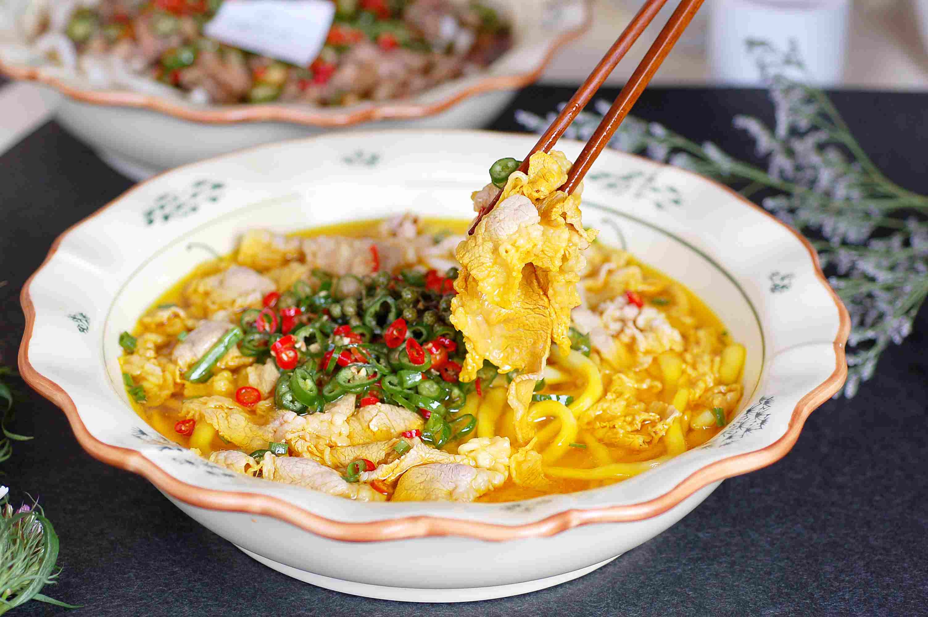 餐饮美食川菜金汤肥牛高清图片