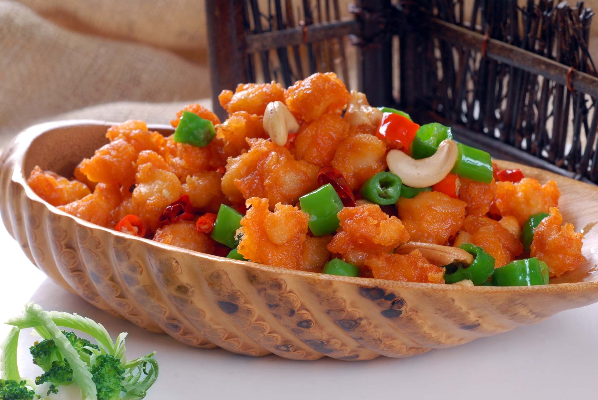 餐饮美食香辣掌中宝宣传图片灯箱