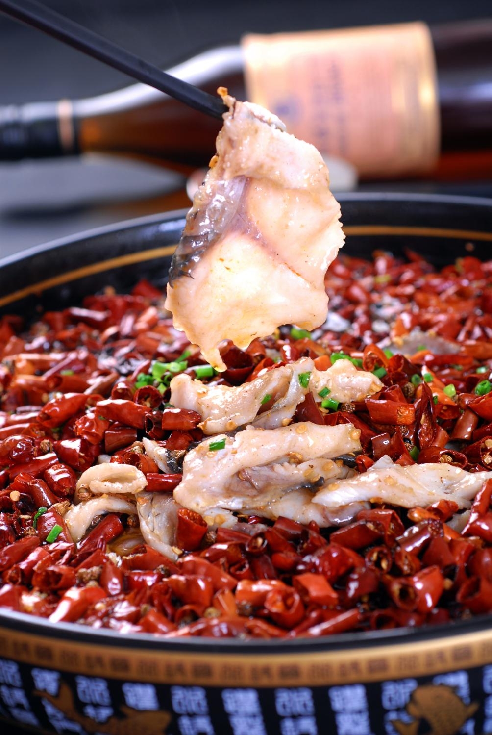 餐饮美食川菜金骨鱼高清图片364