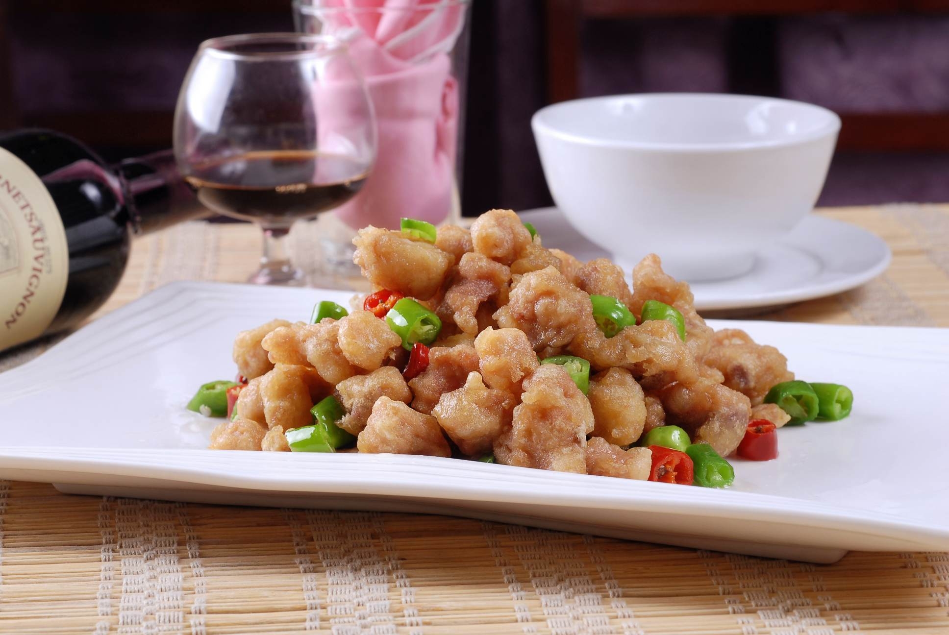 餐饮美食蒜香砣砣肉宣传图片灯箱