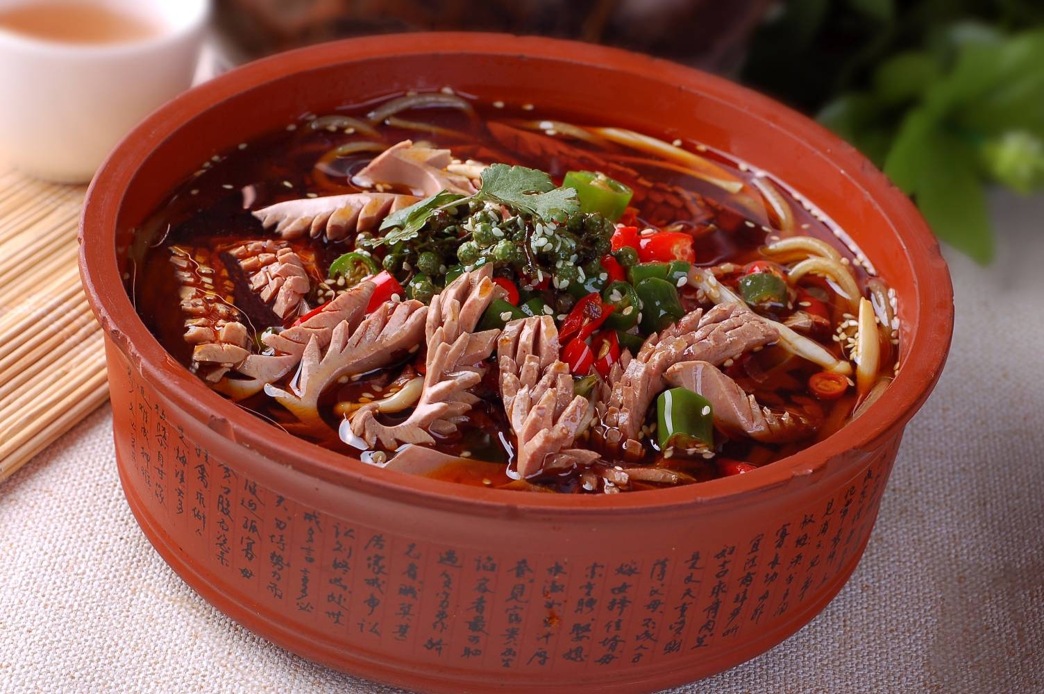 餐饮美食开胃腰花宣传图片灯箱