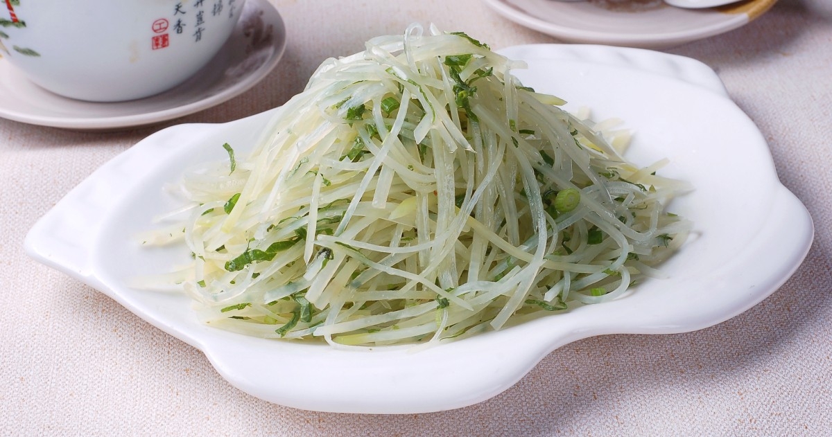 高清图片餐饮美食川菜藿香土豆丝高清图片252