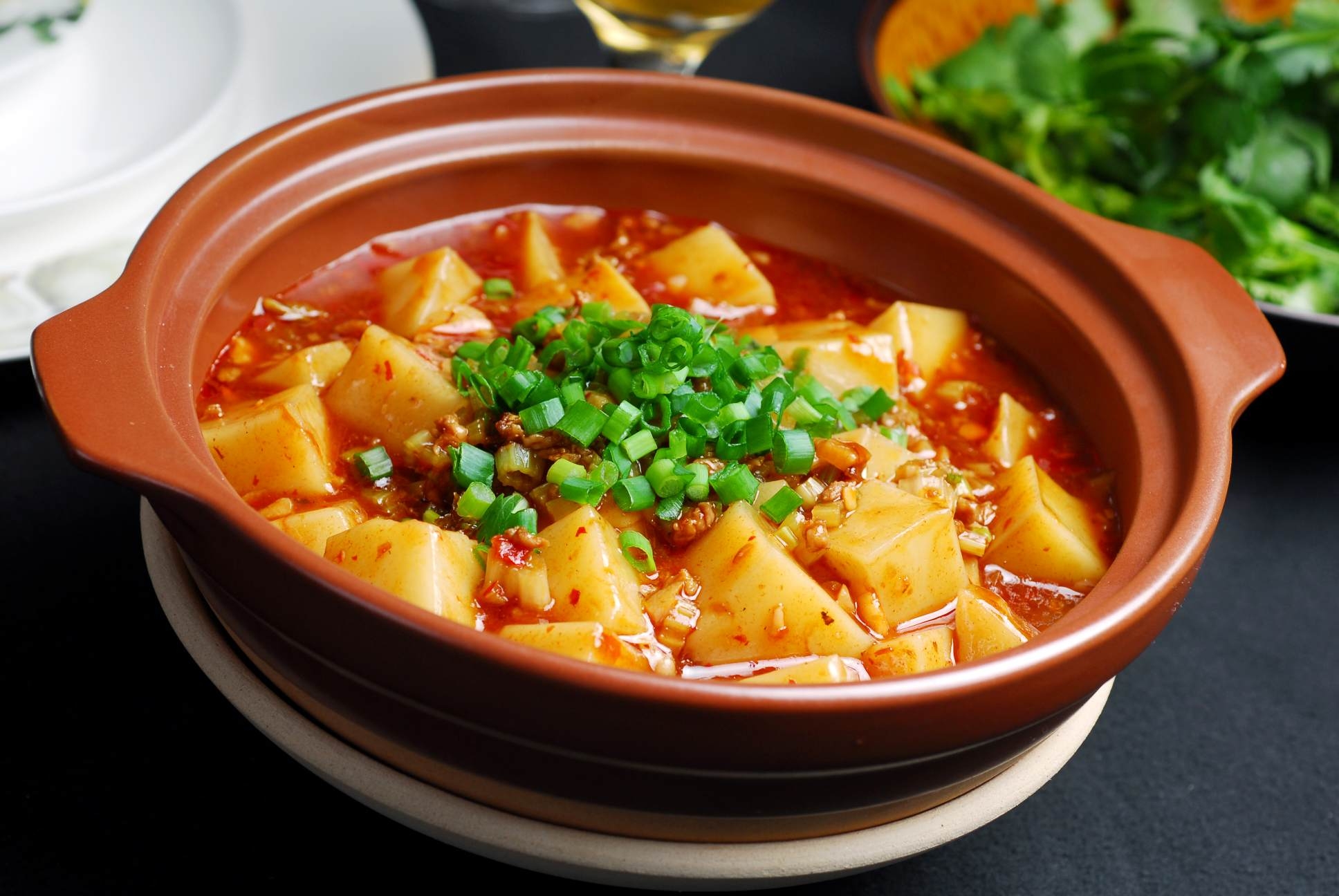 餐饮美食绍子米凉粉高清图片