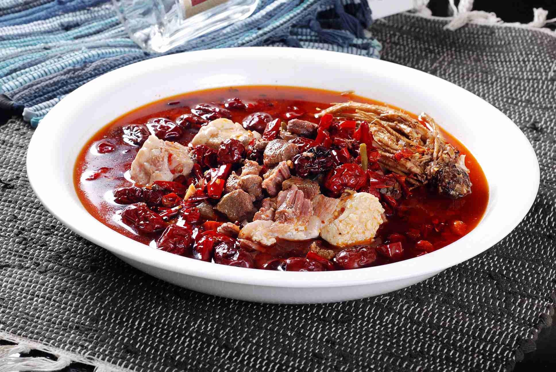 高清图片餐饮美食川菜秘制麂子高清图片