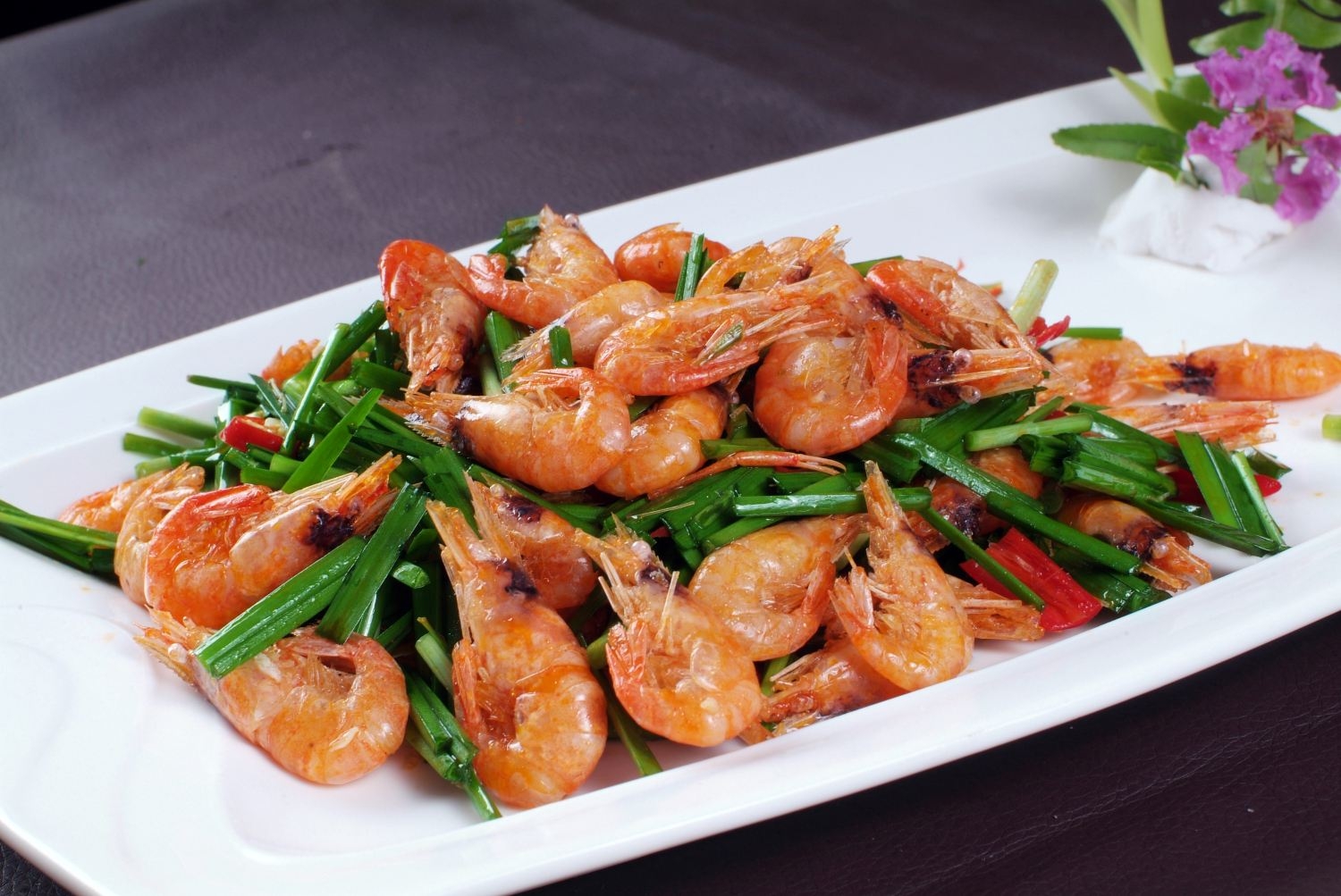 高清图片餐饮美食川菜韭香河虾高清图片370