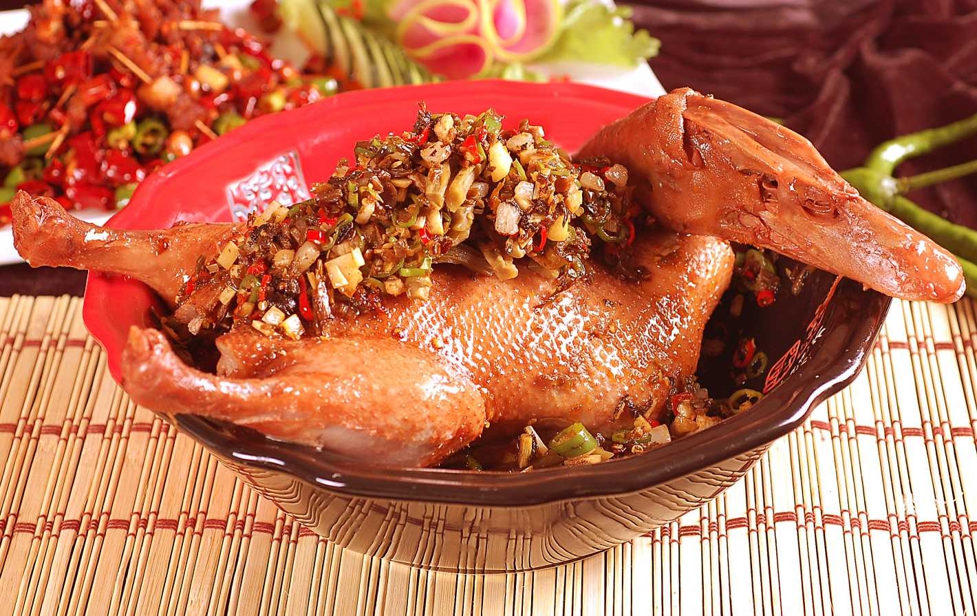 高清图片餐饮美食川菜川北相思鸭高清图片