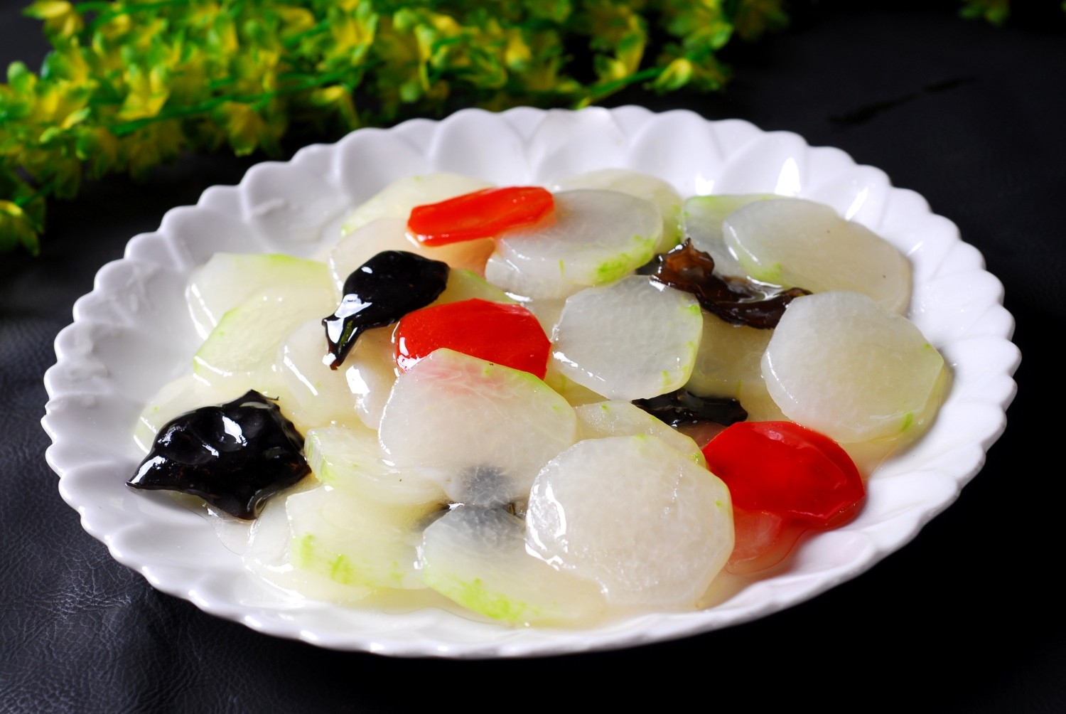 高清图片餐饮美食川菜木耳冬瓜高清图片