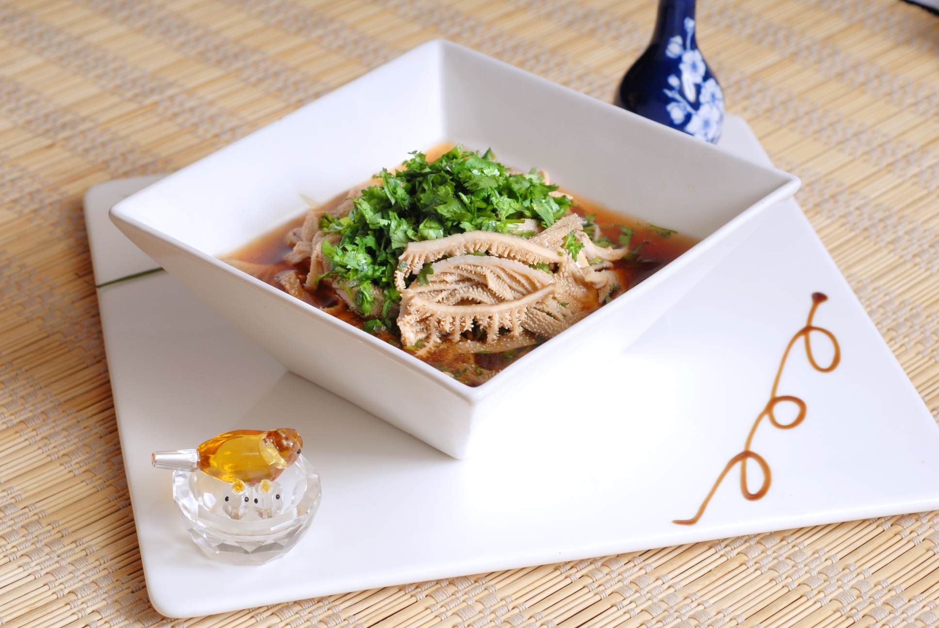 高清图片餐饮美食川菜香菜百叶高清图片