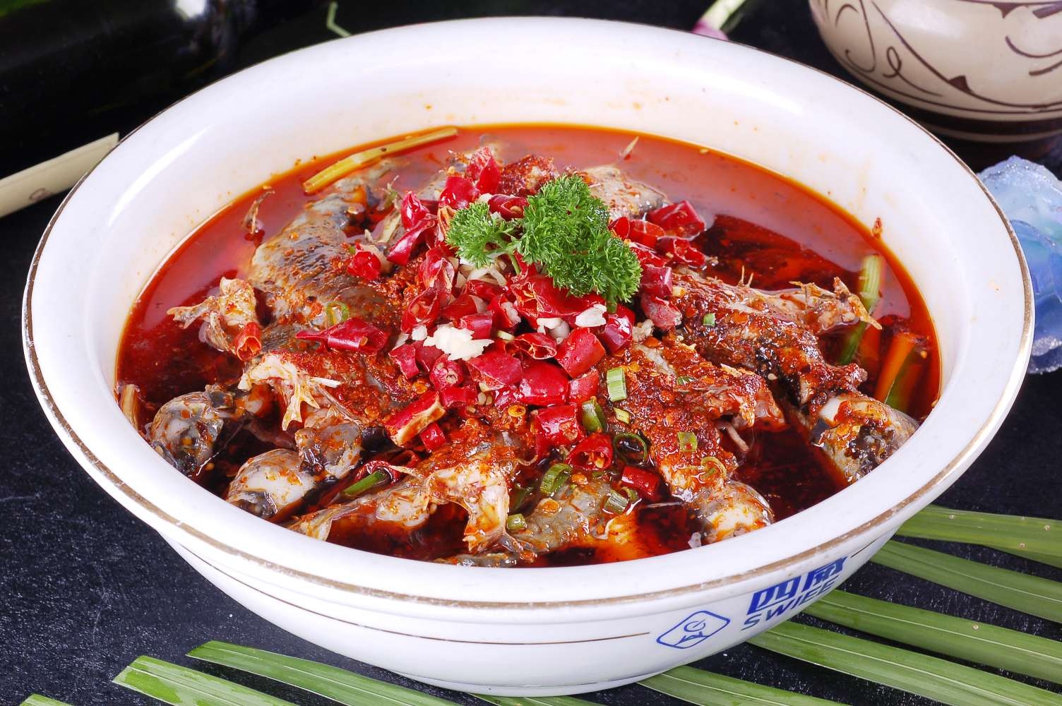 高清图片餐饮美食川菜水煮黃辣丁高清图片