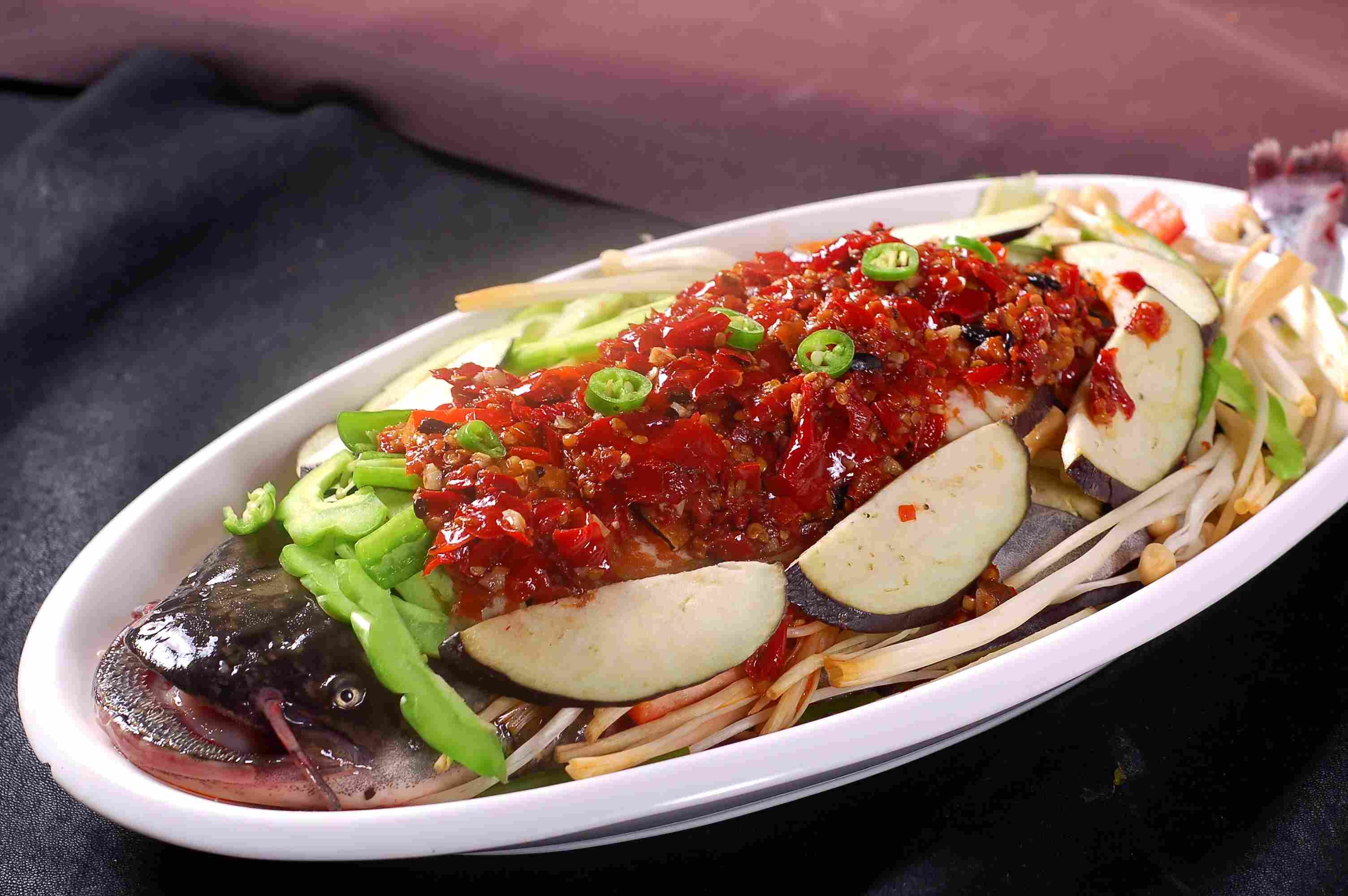 餐饮美食热菜时蔬鱼时价宣传图片灯箱