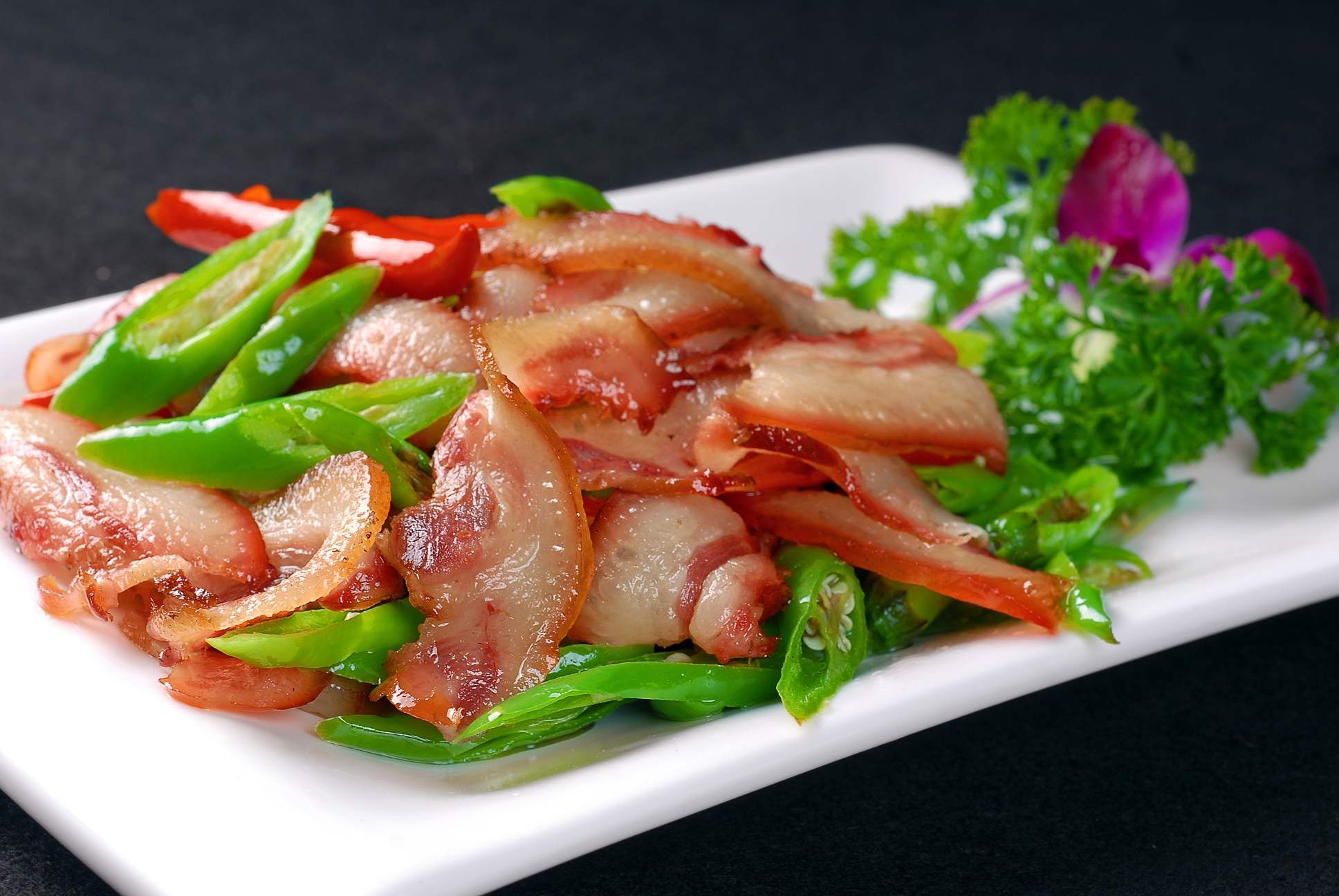 餐饮美食尖椒炒拱嘴宣传图片灯箱