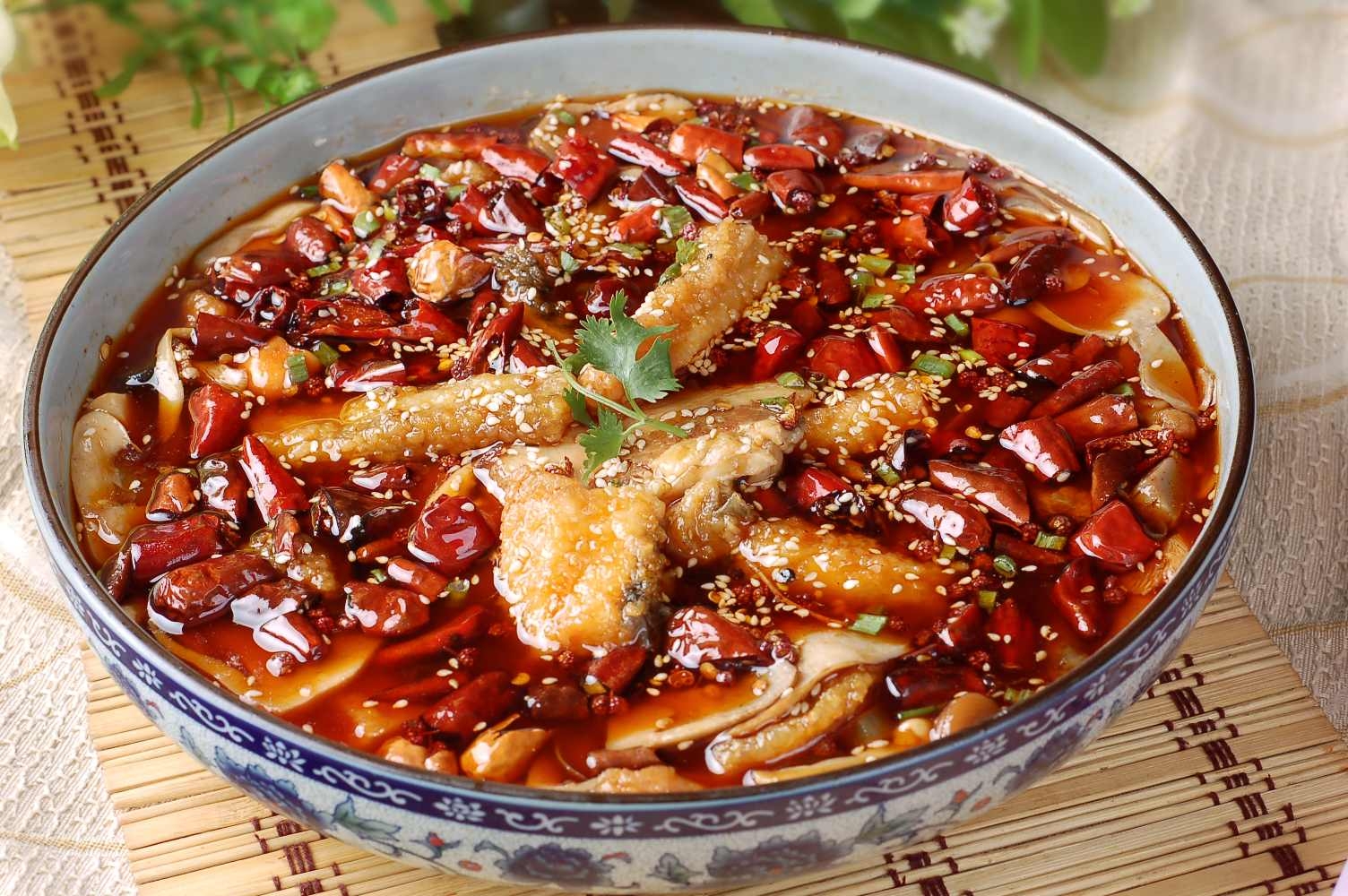 餐饮美食野山菌烧鱼宣传图片灯箱