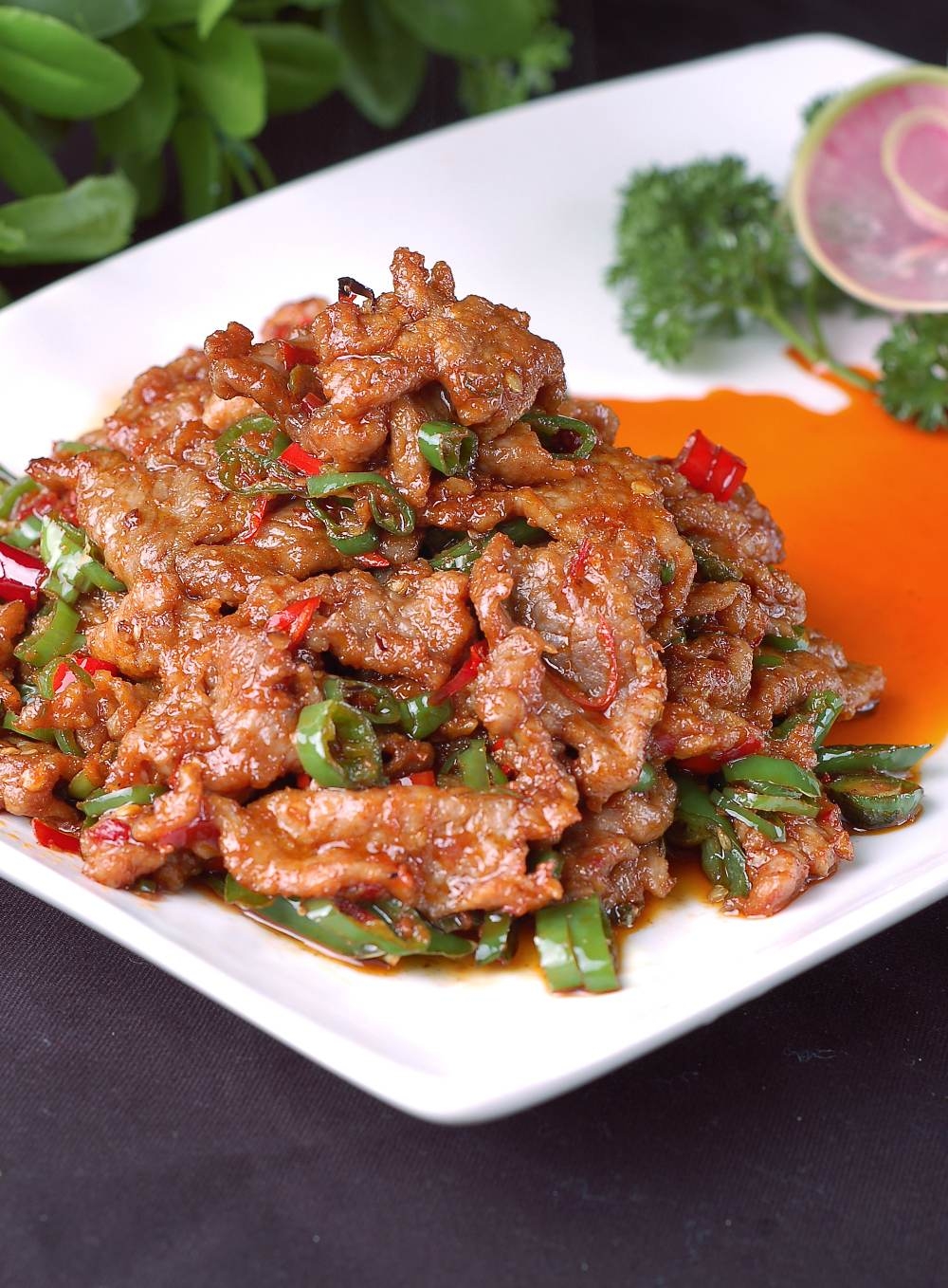 高清图片餐饮美食川菜小炒牛肉高清图片