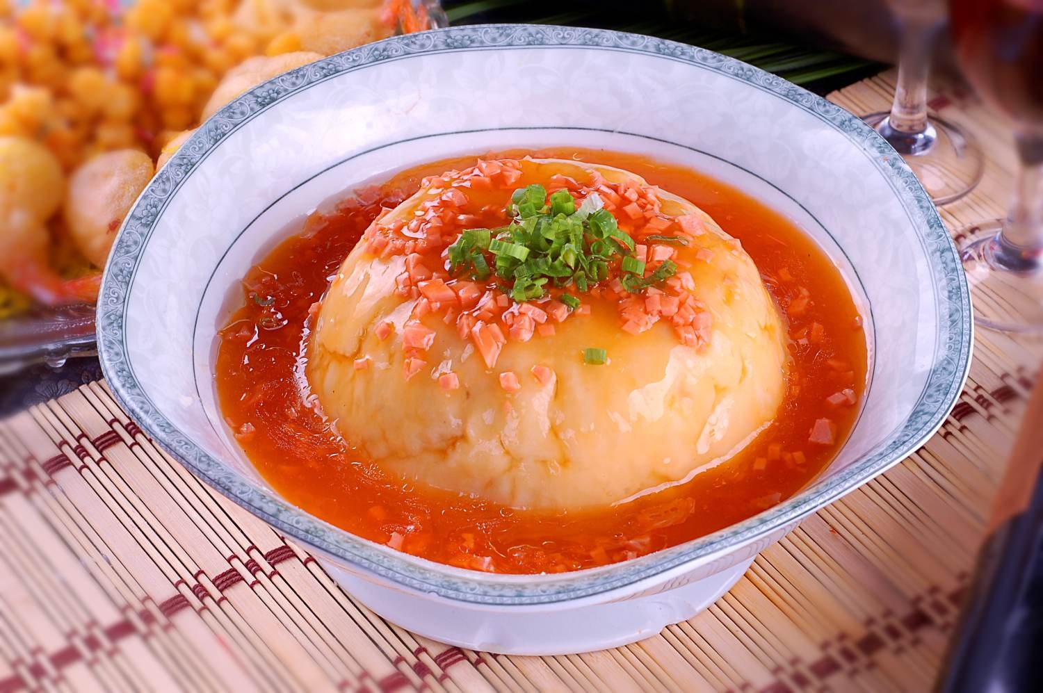 风味酸菜土豆泥高清图片