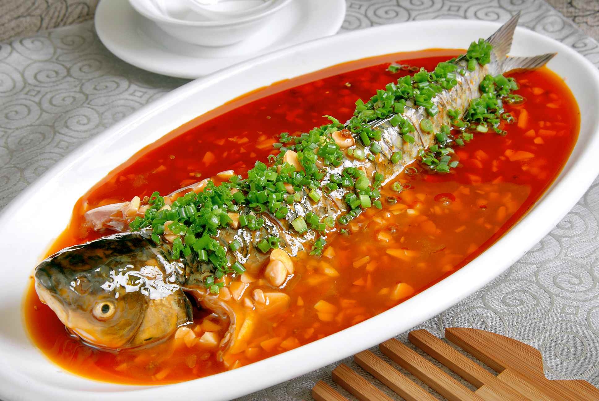 餐饮美食东升风味鱼高清图片