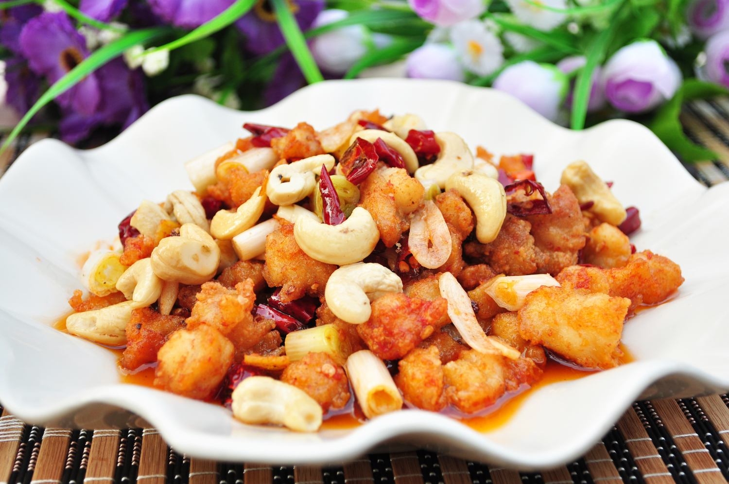 高清图片餐饮美食川菜鸡宫保鸡丁高清图片254