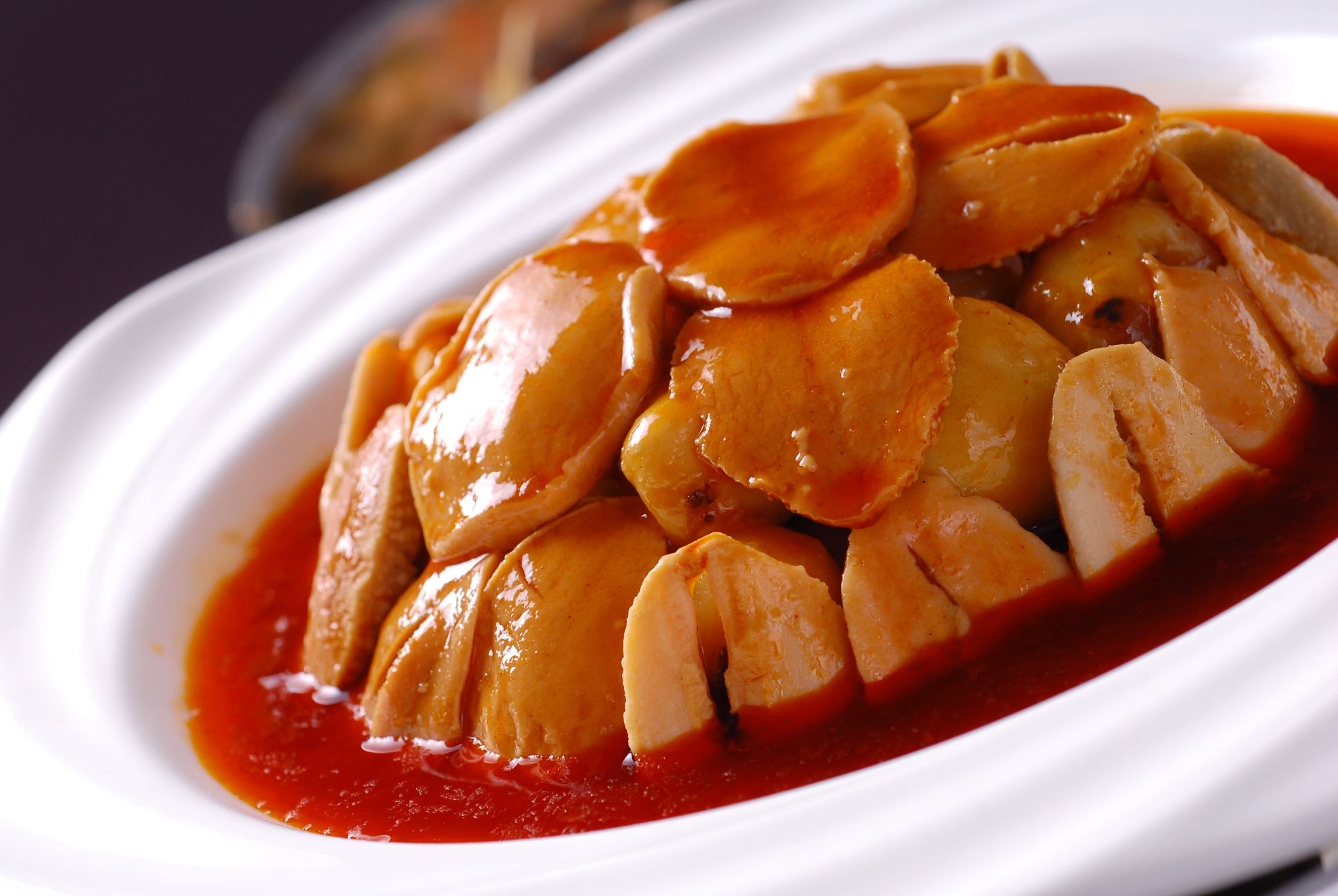 餐饮美食川菜小土豆烧鲍鱼高清图片935