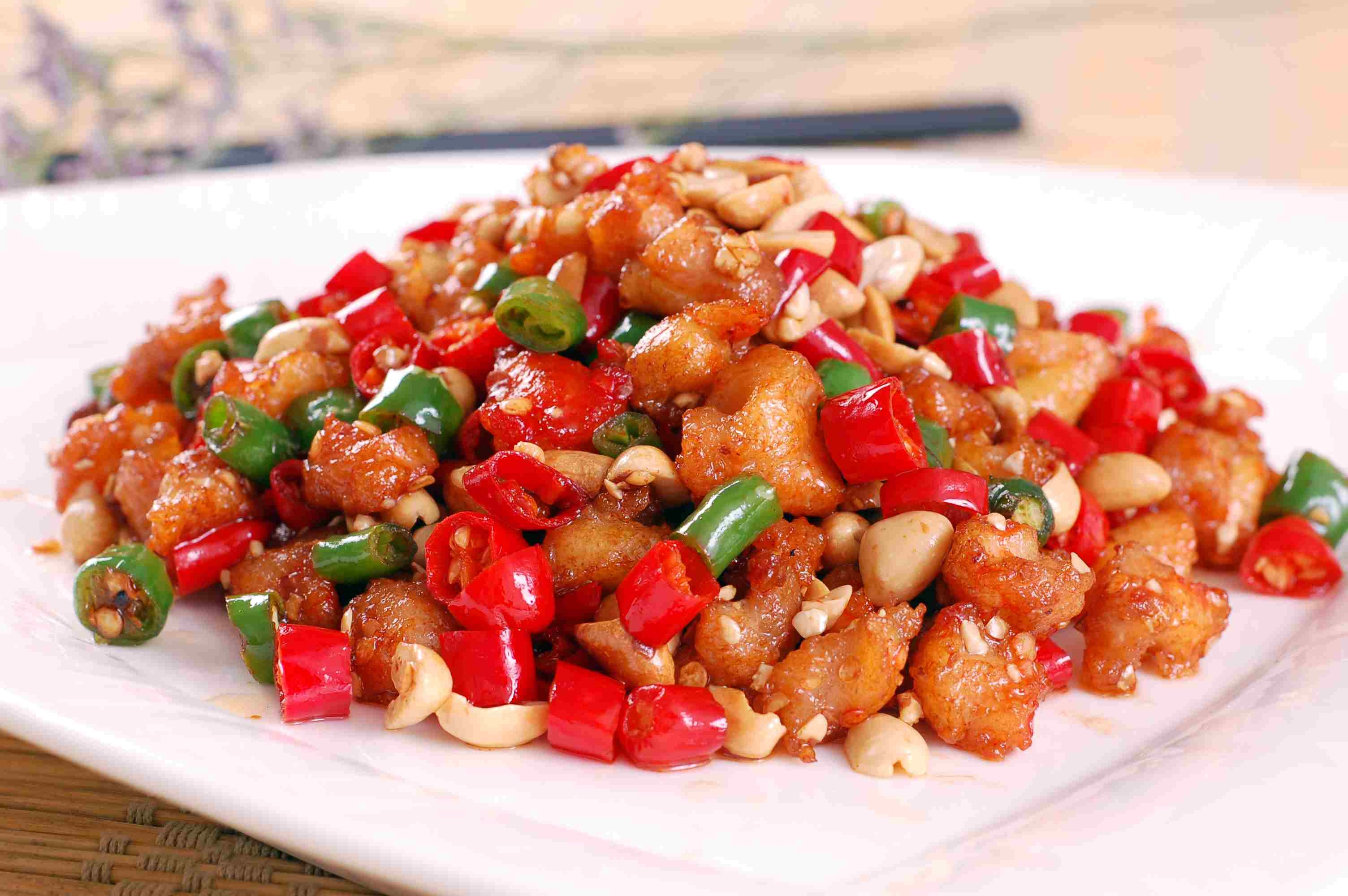 高清图片餐饮美食川菜鸿运掌中宝高清图片