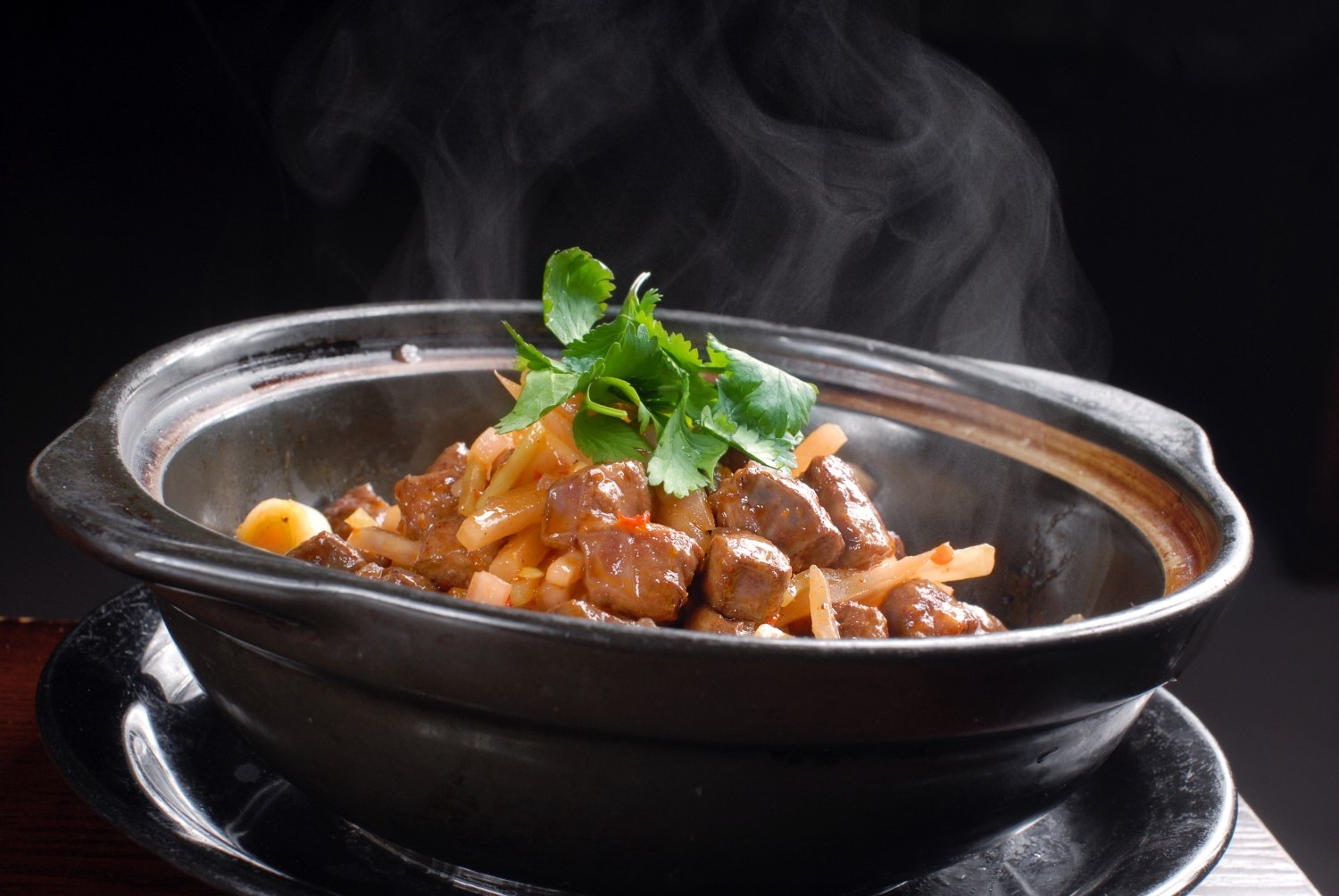 餐饮美食家常猪肝宣传图片灯箱