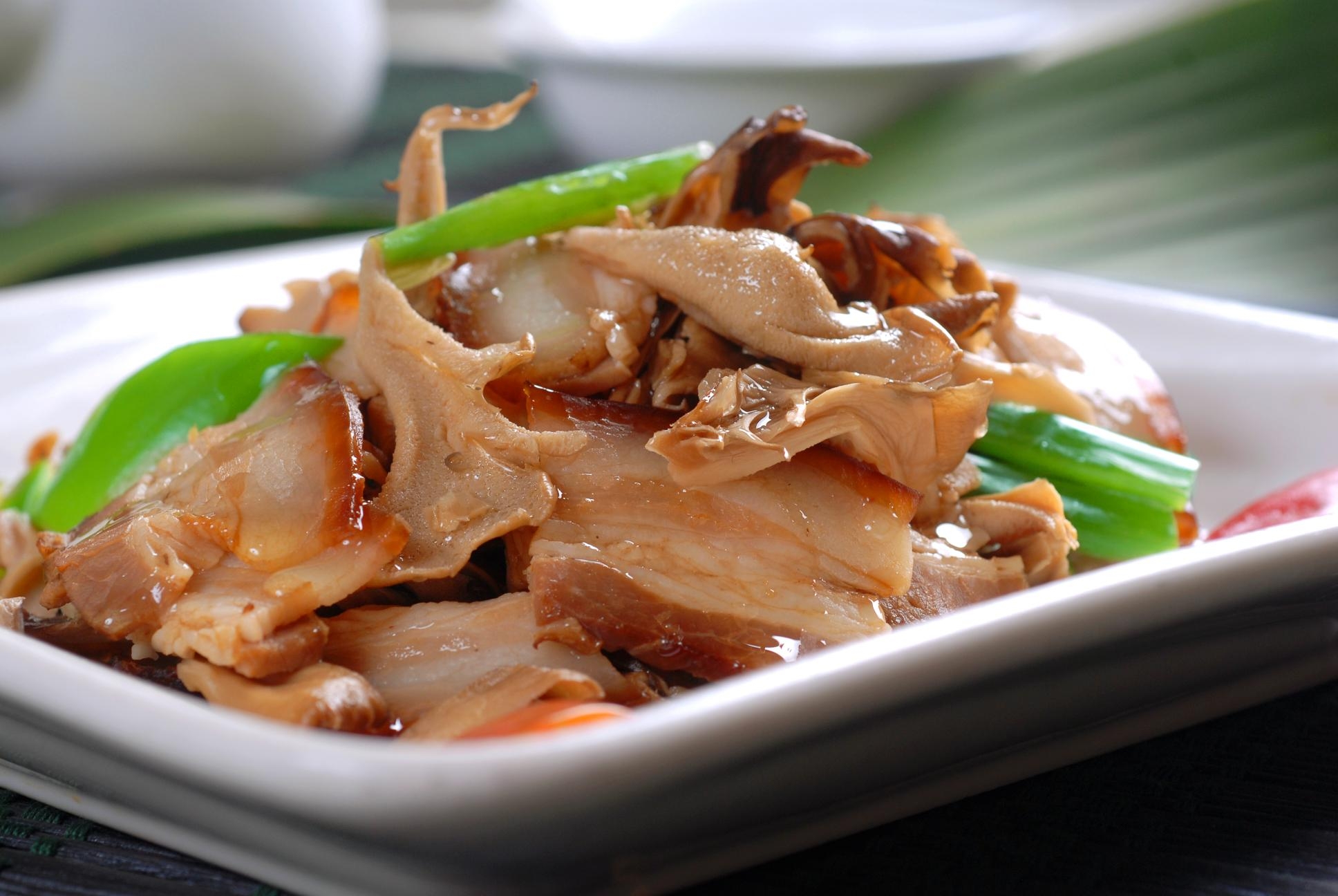 餐饮美食太白菊花菌高清图片