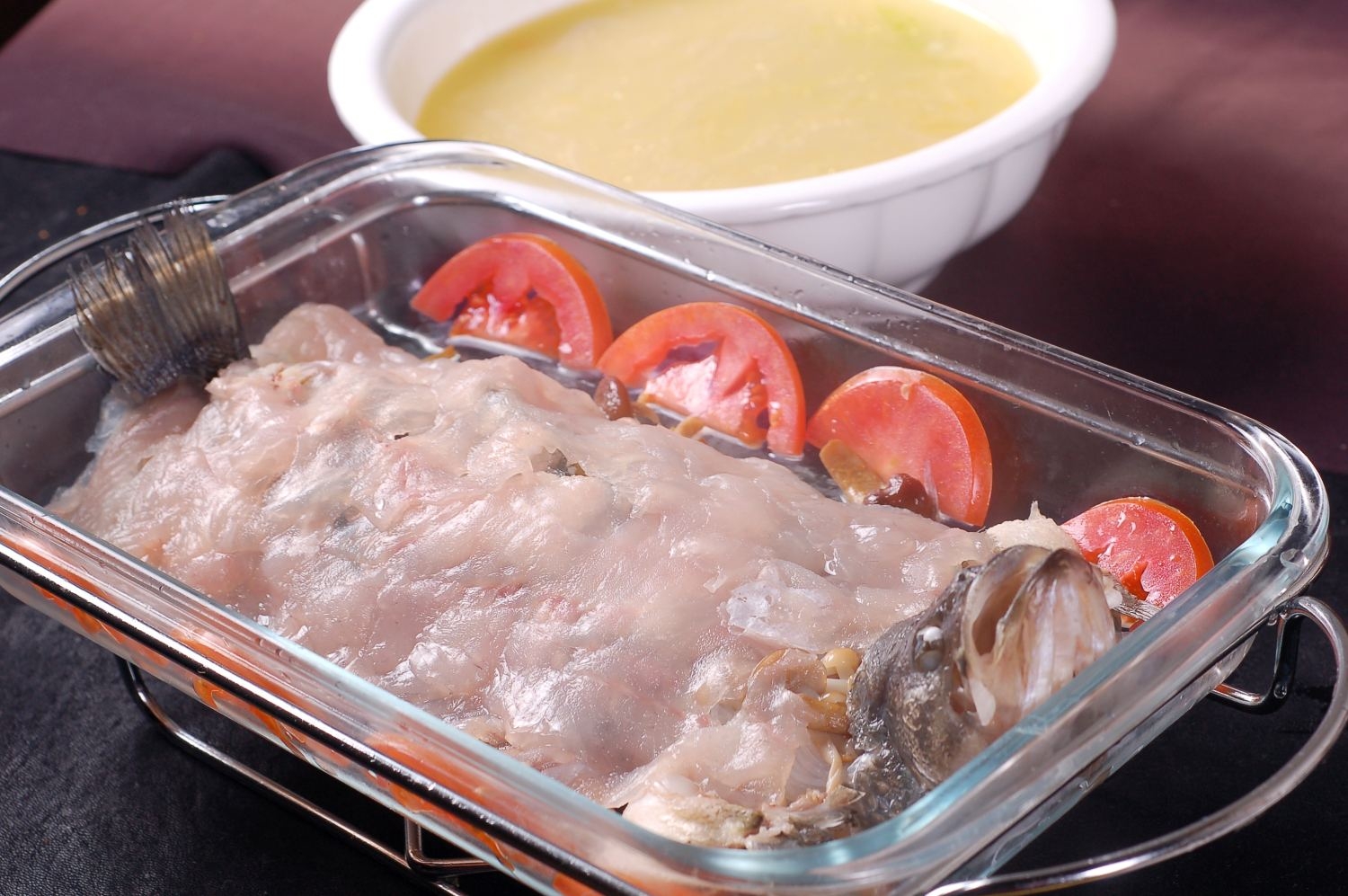 高清图片餐饮美食川菜热菜灌汤鲈鱼高清图片621