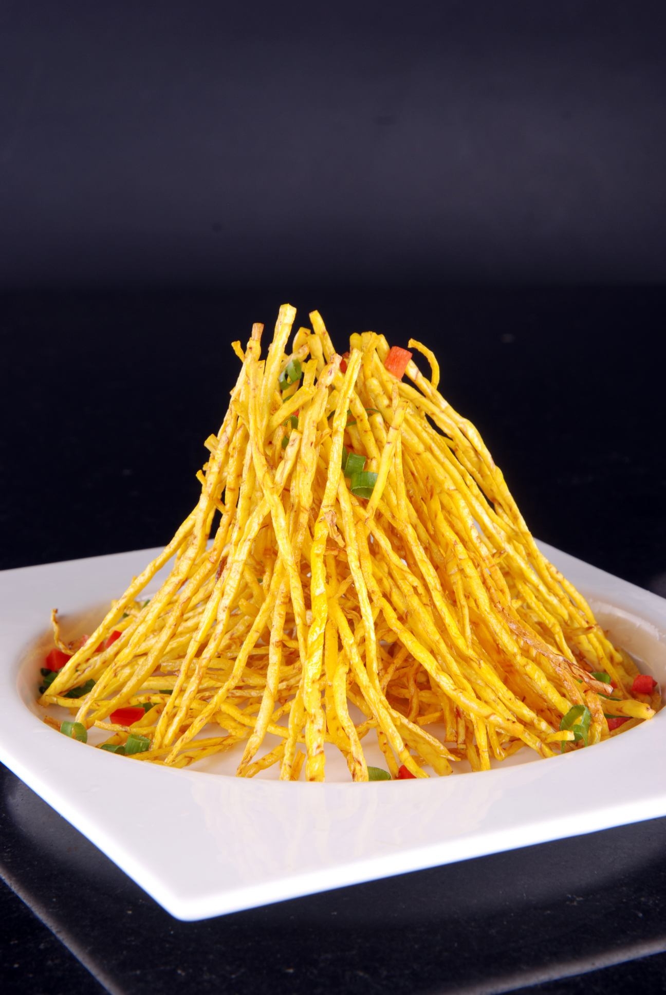 香酥笋丝高清图片