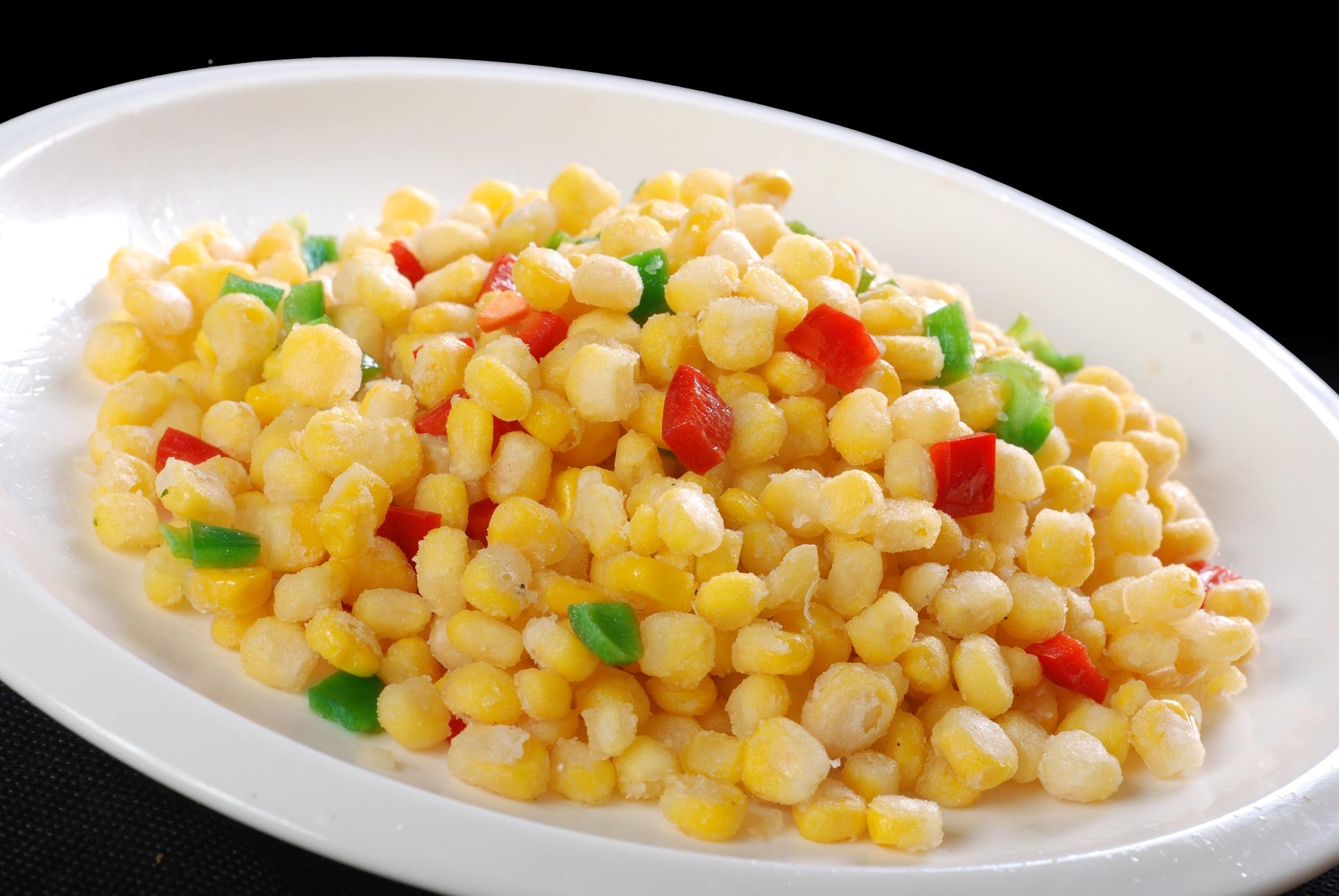 餐饮美食黄金玉米粒高清图片