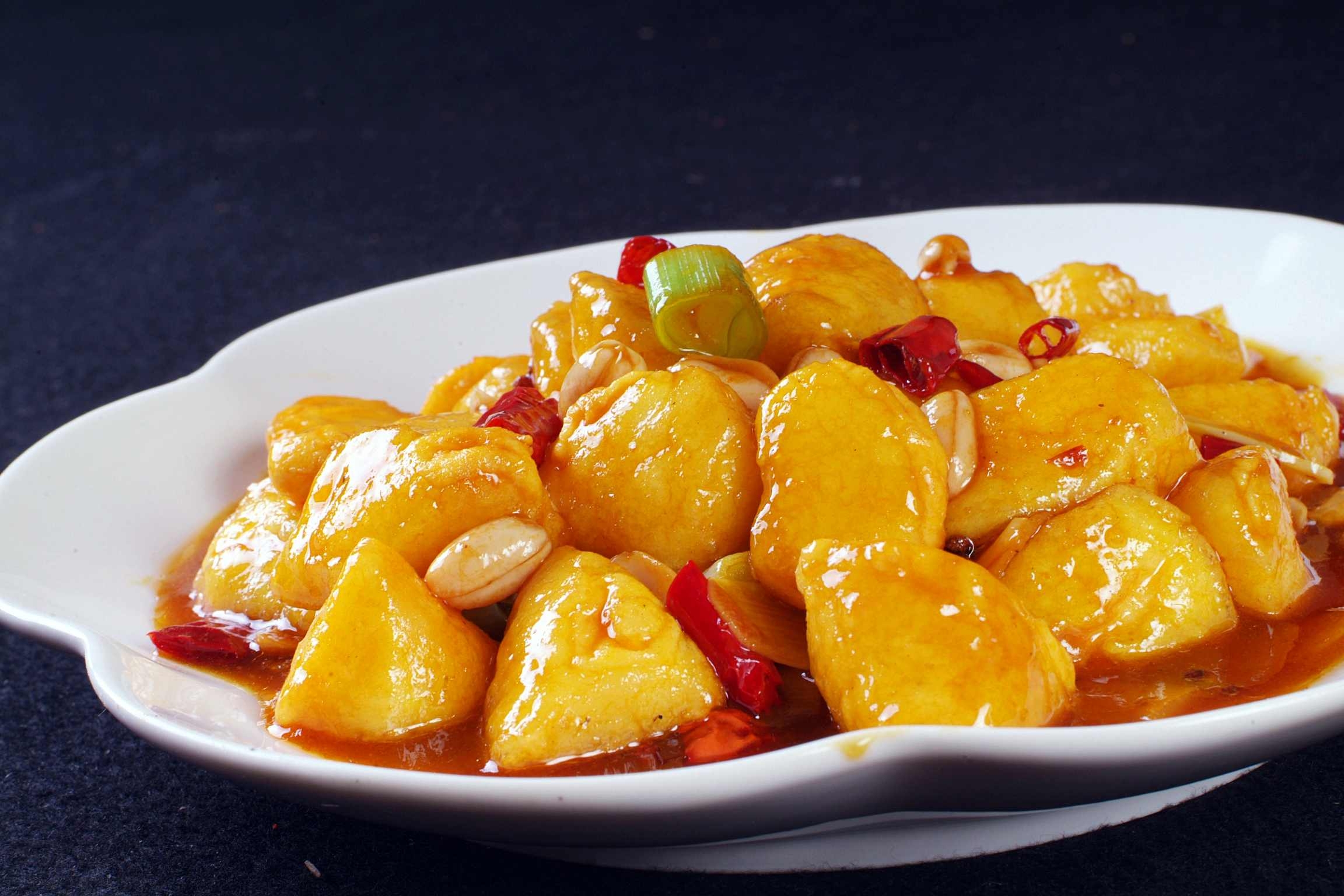 高清图片餐饮美食川菜宫保豆腐高清图片