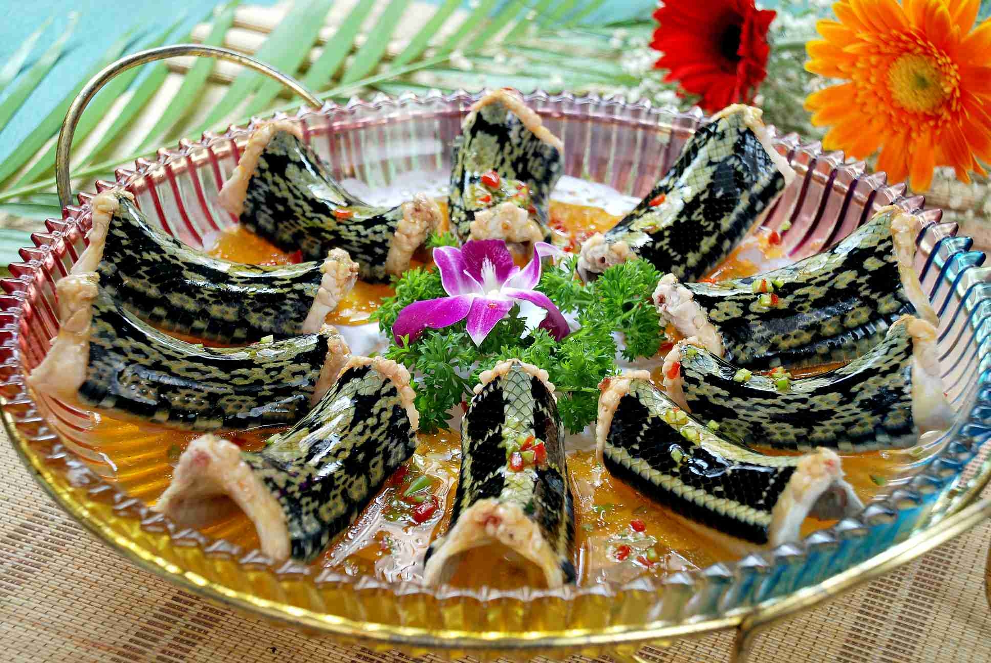 高清图片餐饮美食川菜风味蛇段高清图片109