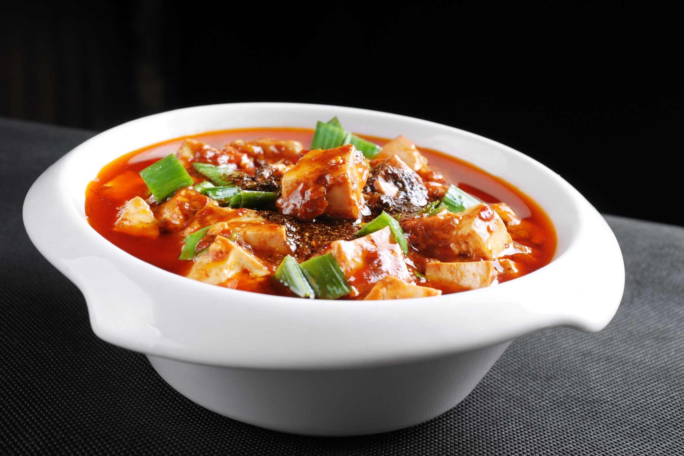 餐饮美食川菜麻婆豆腐1高清图片