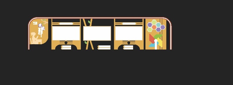 商场广告架互动装置网红创意展示架