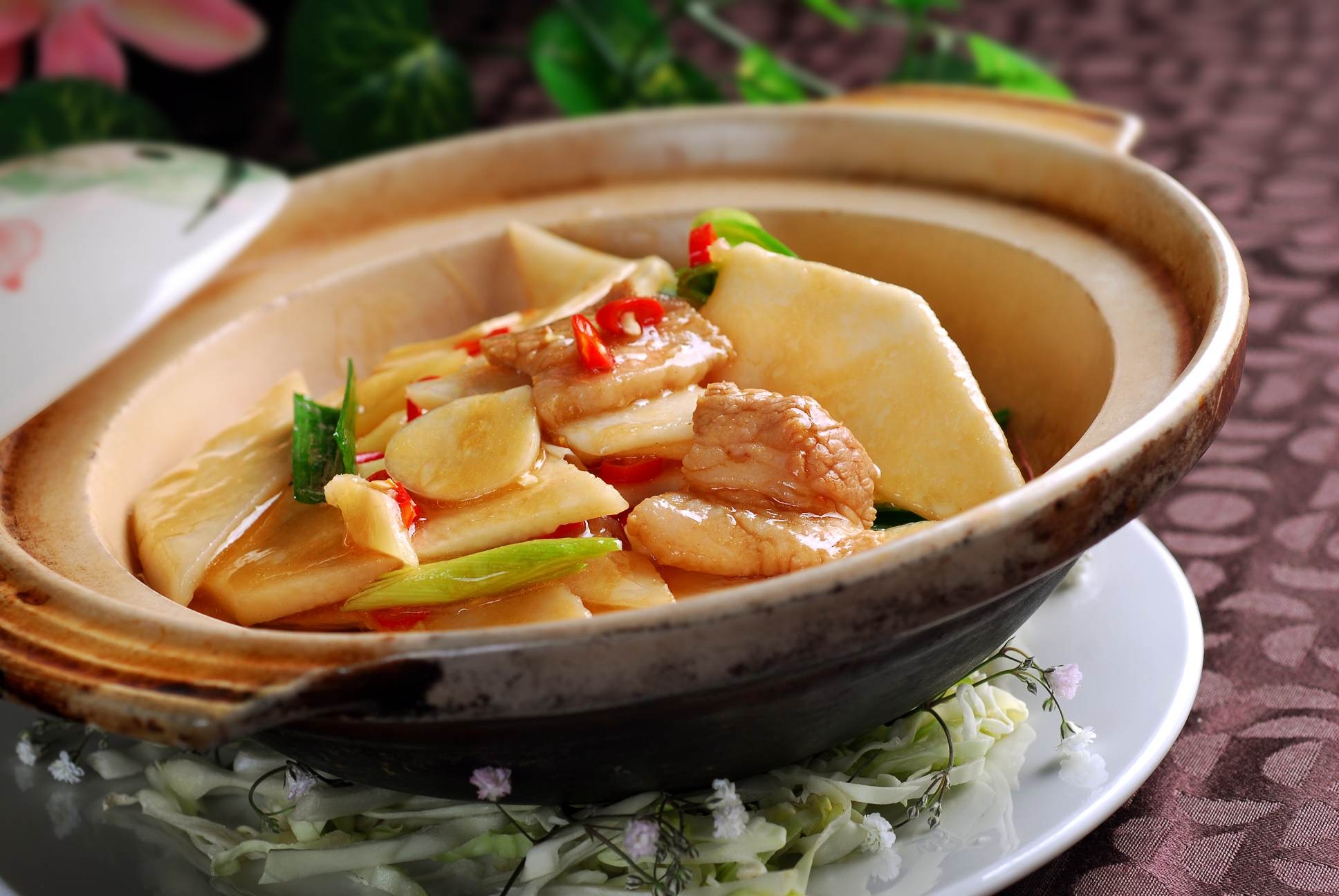 餐饮美食和味山药宣传图片灯箱