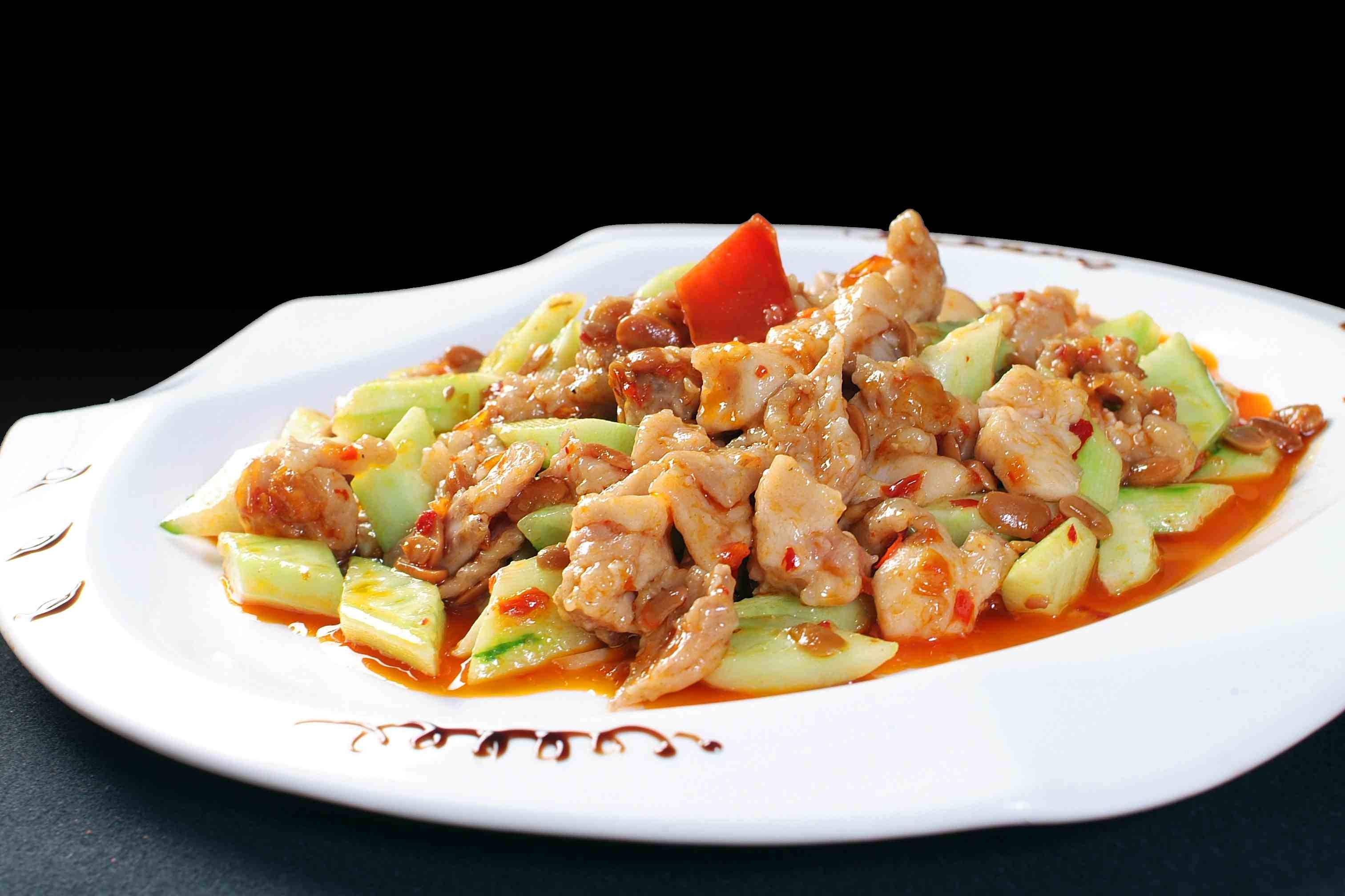 高清图片餐饮美食川菜青瓜仔兔高清图片