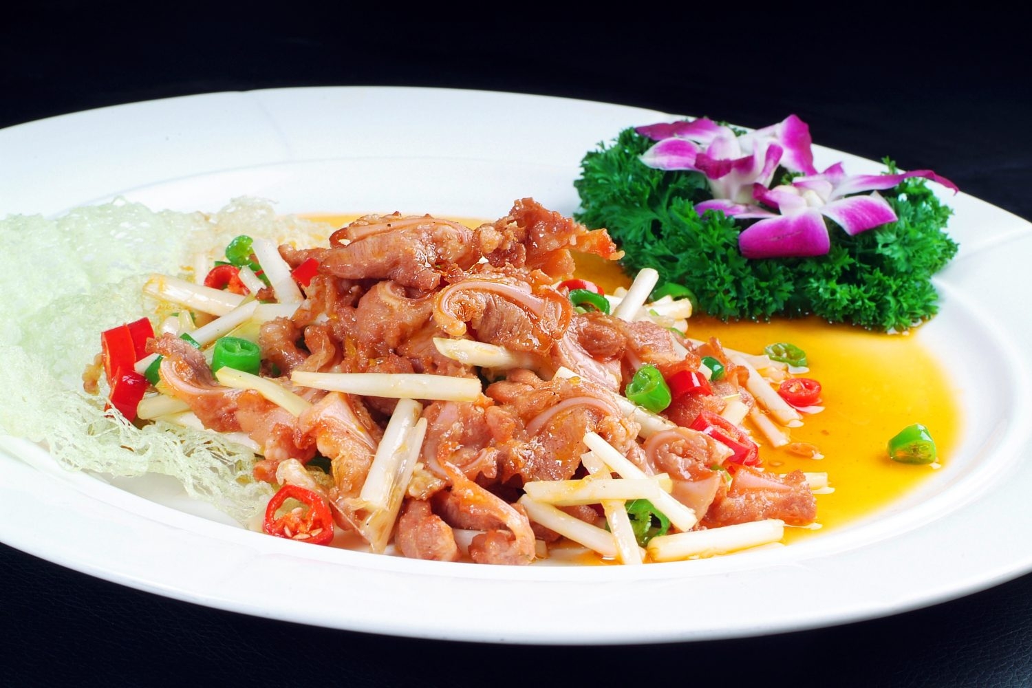 餐饮美食热-湾仔月牙骨宣传图片灯箱