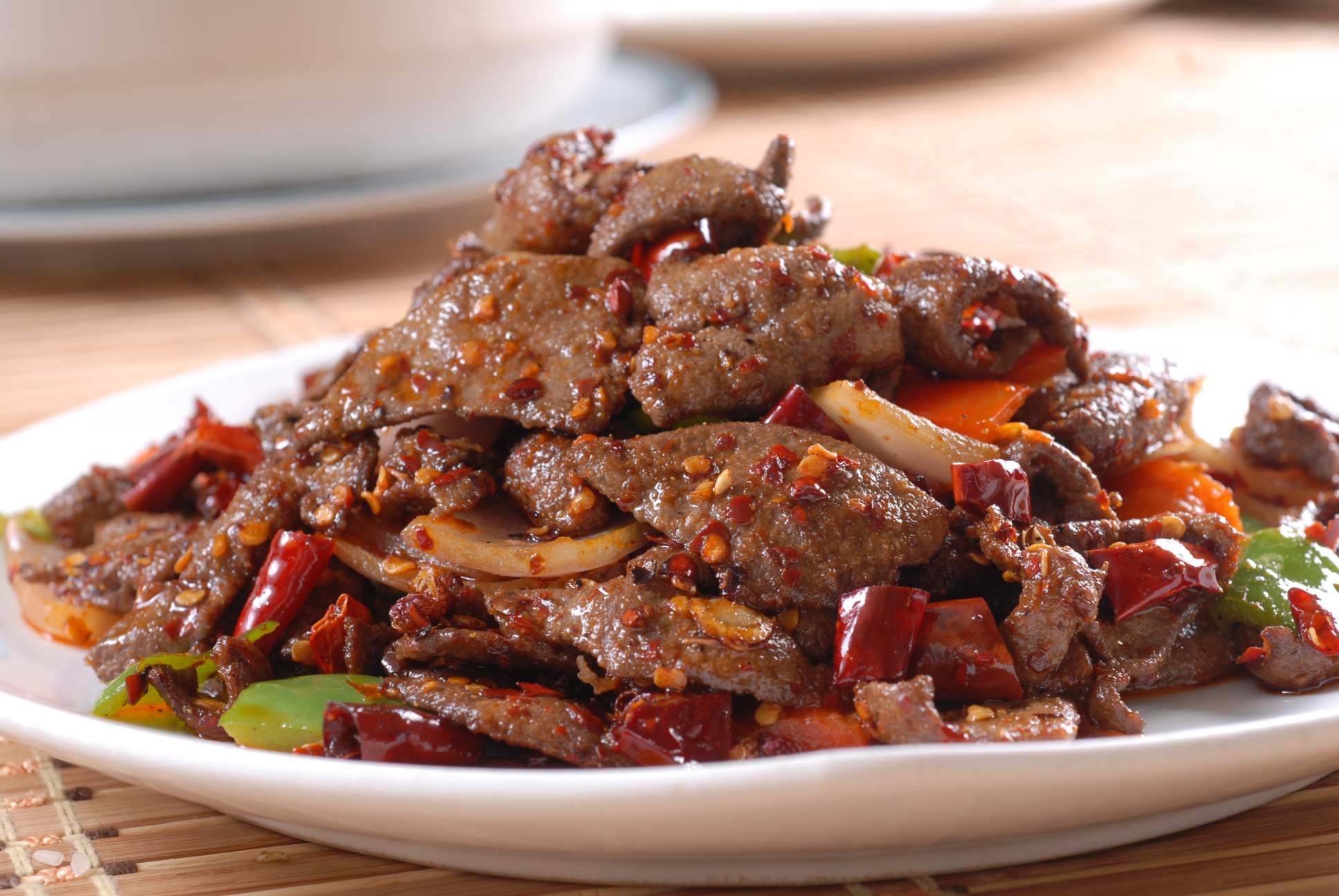 高清图片餐饮美食川菜香辣猪肝高清图片892